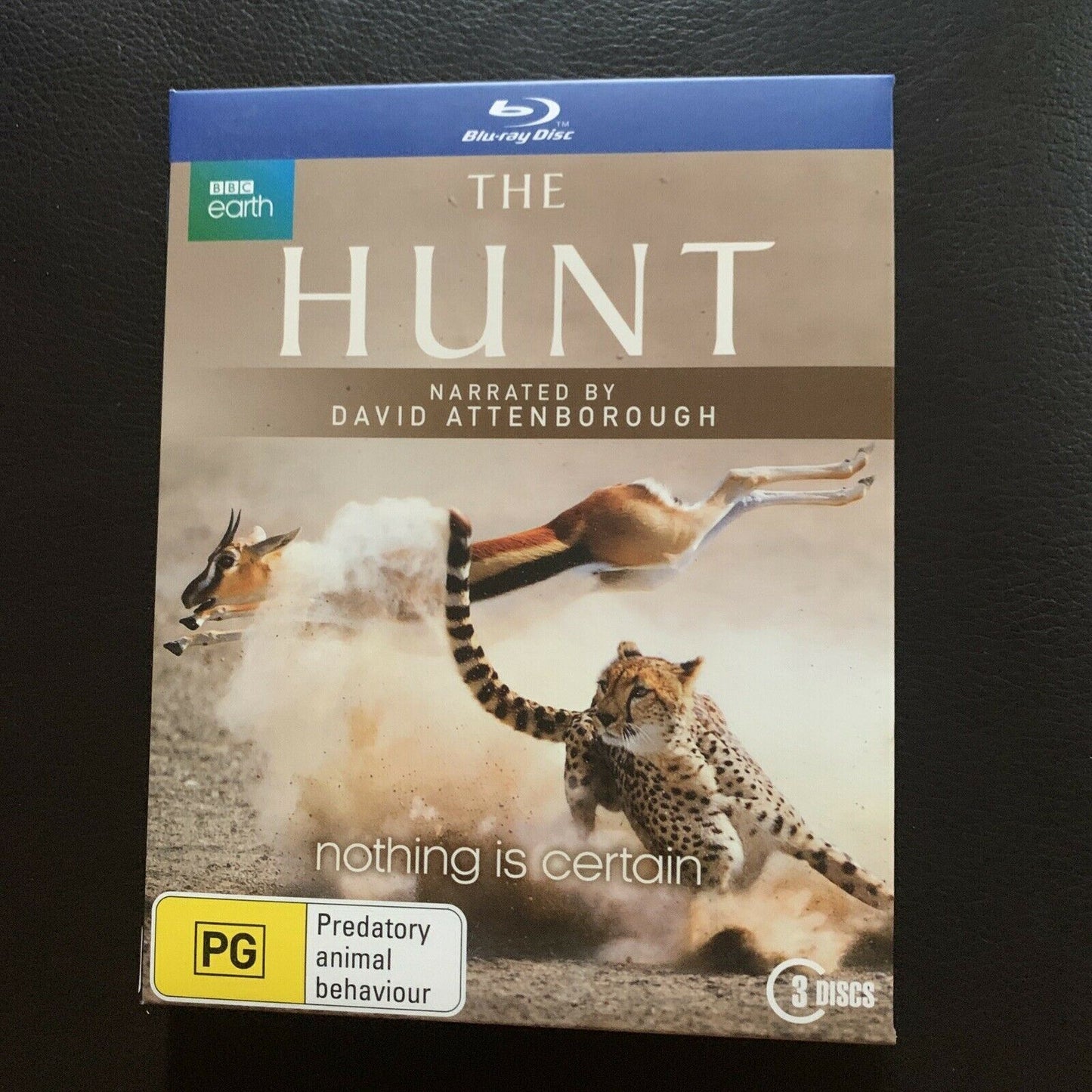 The Hunt - Narrated By David Attenborough (Bluray, 2015) BBC Earth