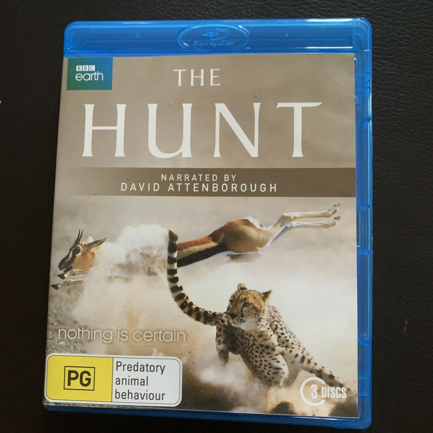 The Hunt - Narrated By David Attenborough (Bluray, 2015) BBC Earth