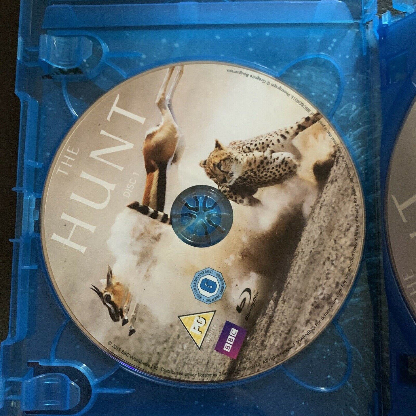 The Hunt - Narrated By David Attenborough (Bluray, 2015) BBC Earth