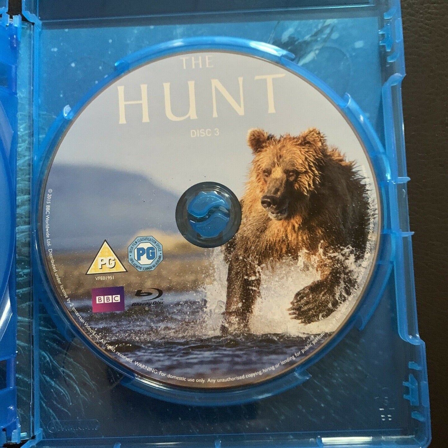 The Hunt - Narrated By David Attenborough (Bluray, 2015) BBC Earth