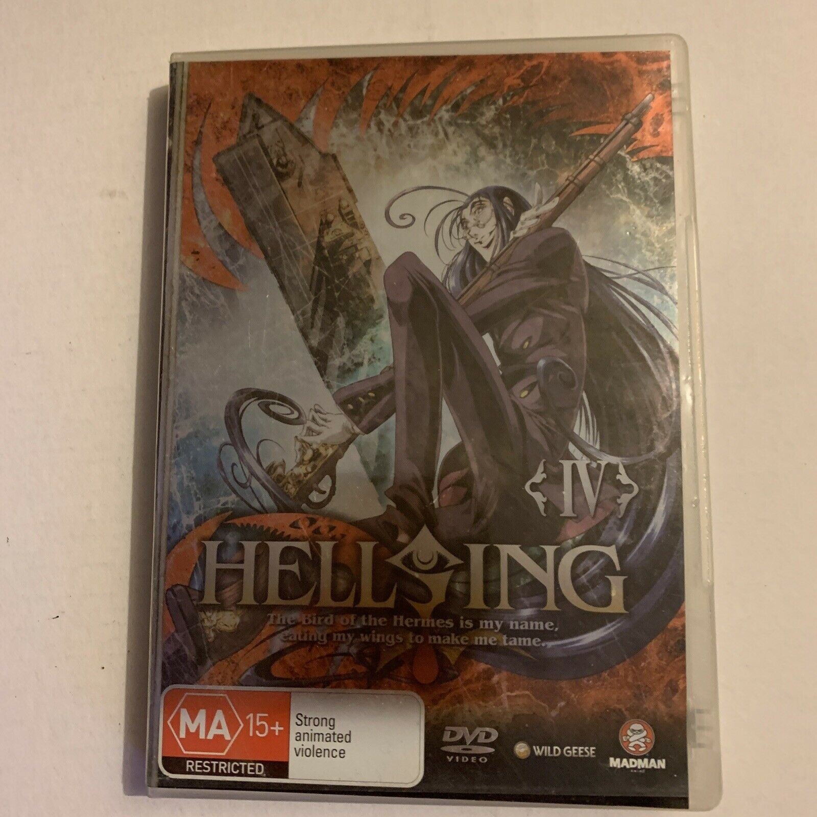 Hellsing Ultimate : Vol 4 (DVD, 2006) Madman Anime. Region 4 – Retro Unit