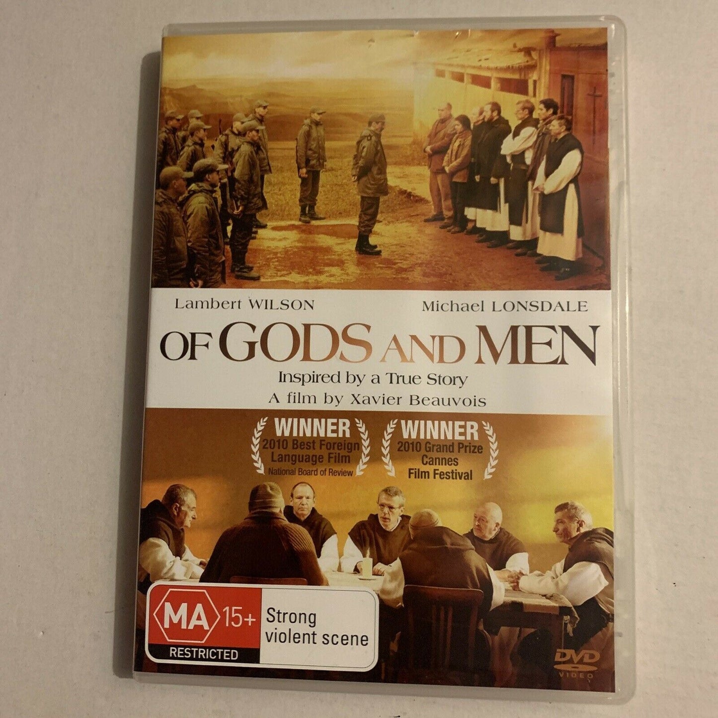 Of Gods And Men (DVD, 2011) Lambert Wilson, Michael Lonsdale. Region 4