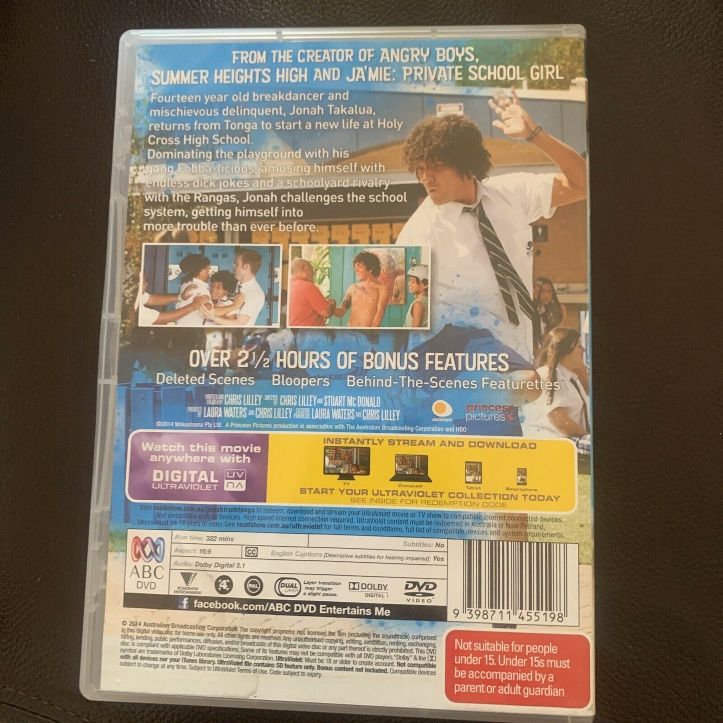 Chris Lilley's Jonah From Tonga (DVD, 2014, 2-Disc) Chris Lilley. Region 4