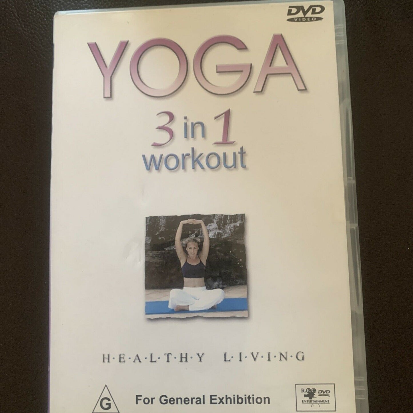 Yoga - 3 In 1 Workout - Healthy Living (DVD, 2002) Susan Fulton. All regions