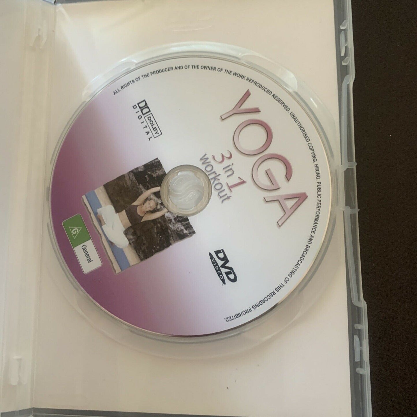 Yoga - 3 In 1 Workout - Healthy Living (DVD, 2002) Susan Fulton. All regions