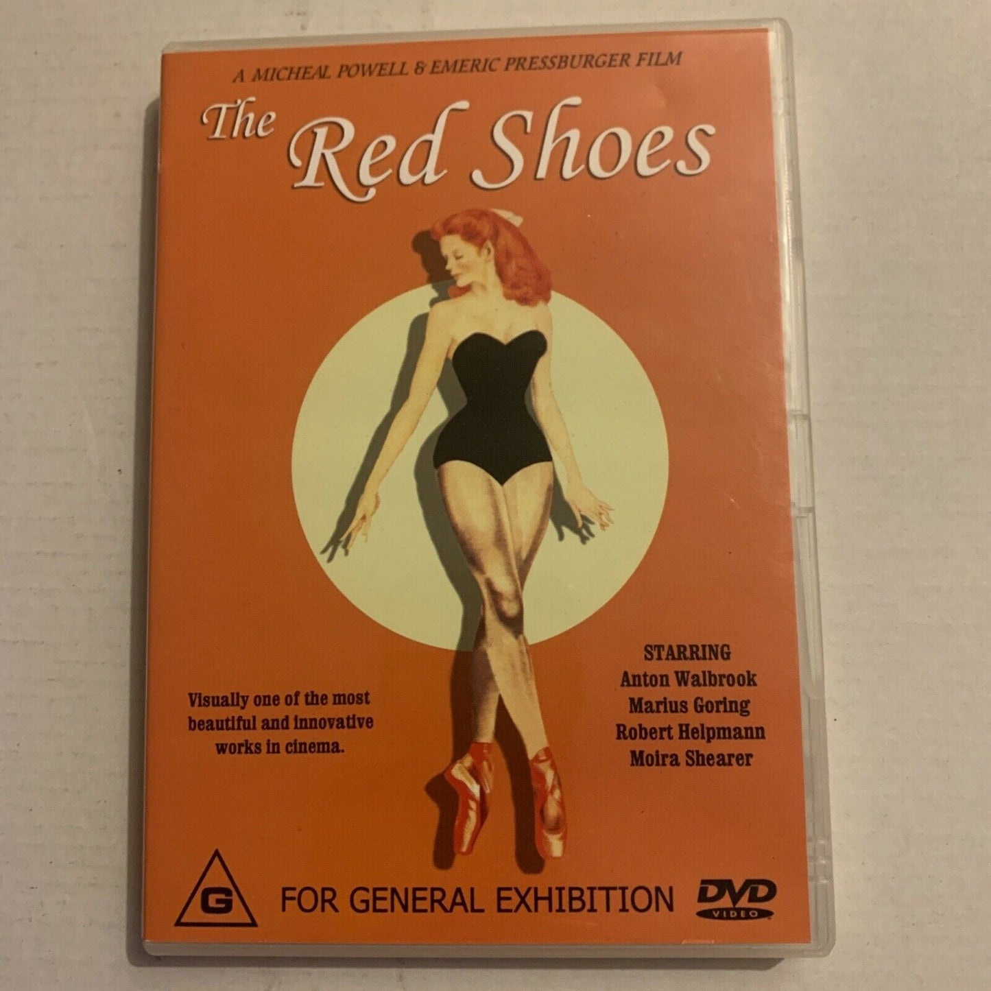 The Red Shoes (DVD, 1948) Anton Walbrook, Marius Goring, Robert Helpmann
