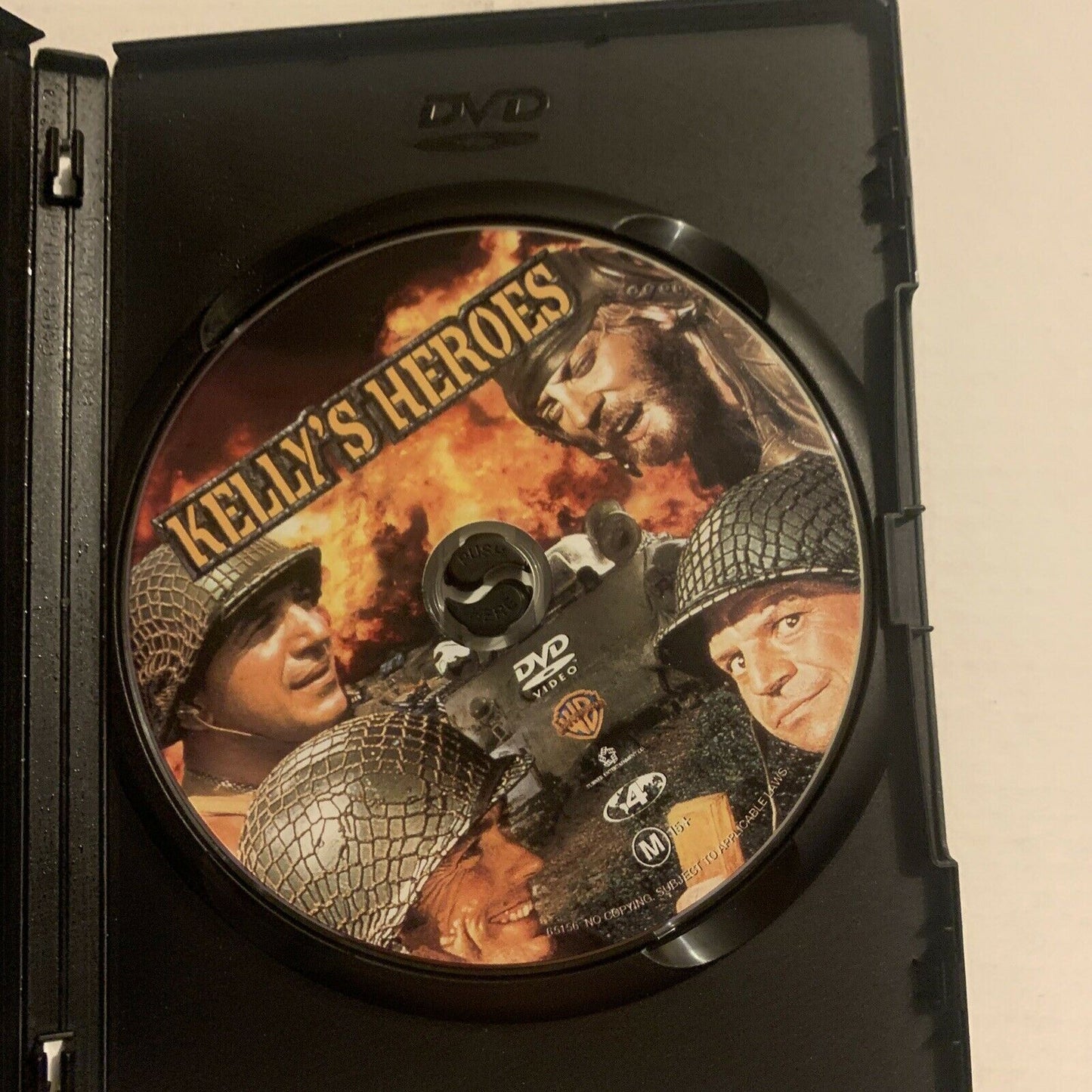 Kelly's Heroes (DVD, 1970) Clint Eastwood, Don Rickles, Telly Savalas Region 4,2