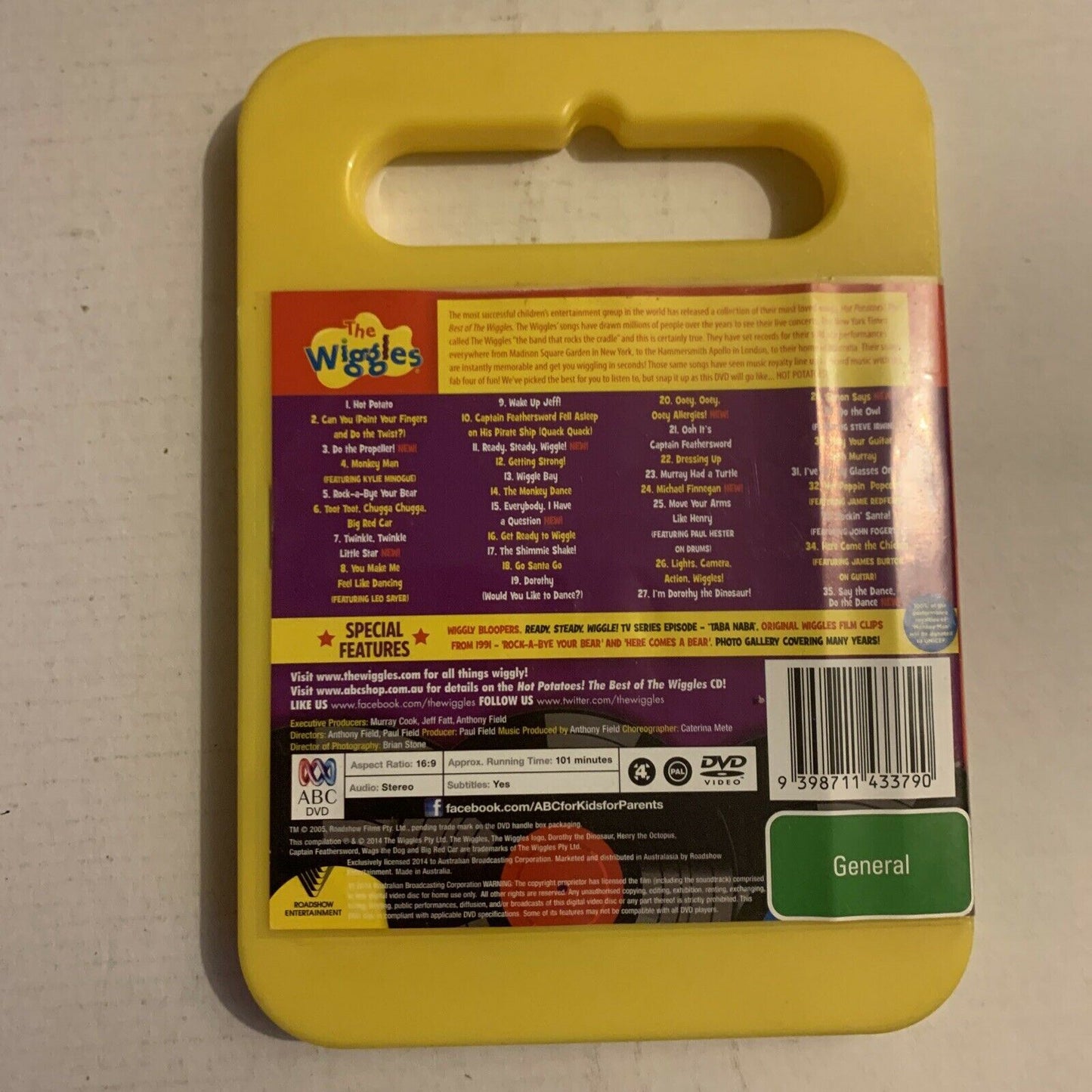 The Wiggles - The Hot Potatoes! Best Of The Wiggles (DVD, 2005)