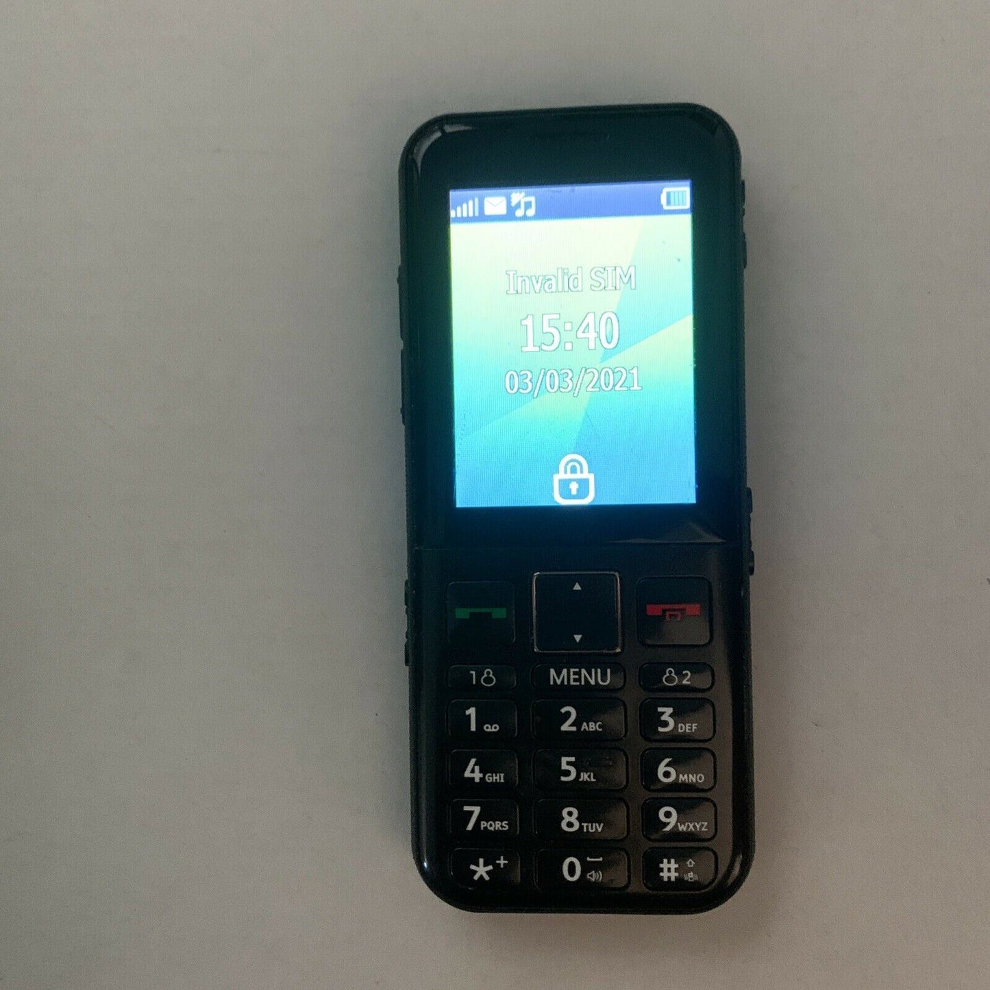 ZTE Telstra Easycall 4 T403 2.5" 3G Black Mobile Phone *Telstra Locked*