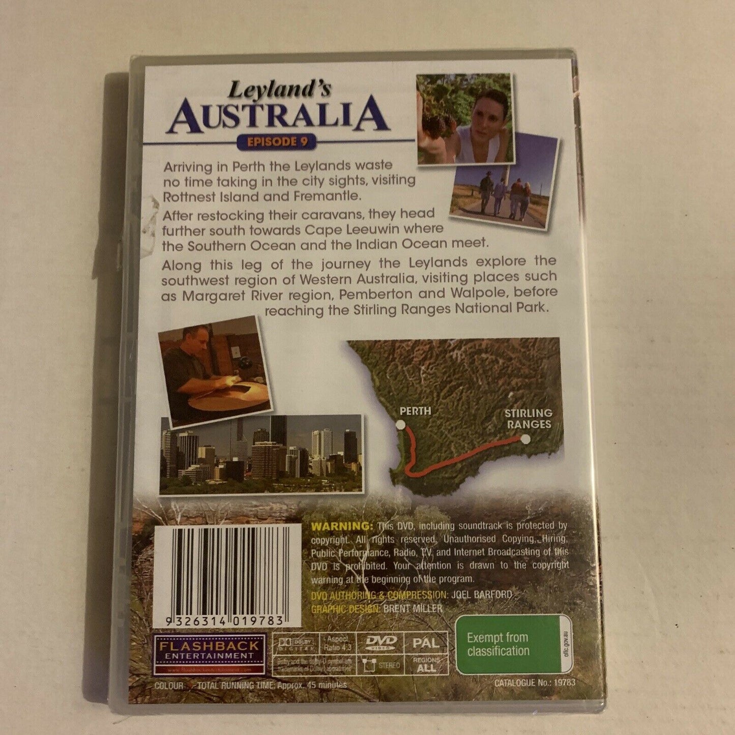 Leyland's Australia - Caravanning & camping adventure (DVD) Perth to Stirling