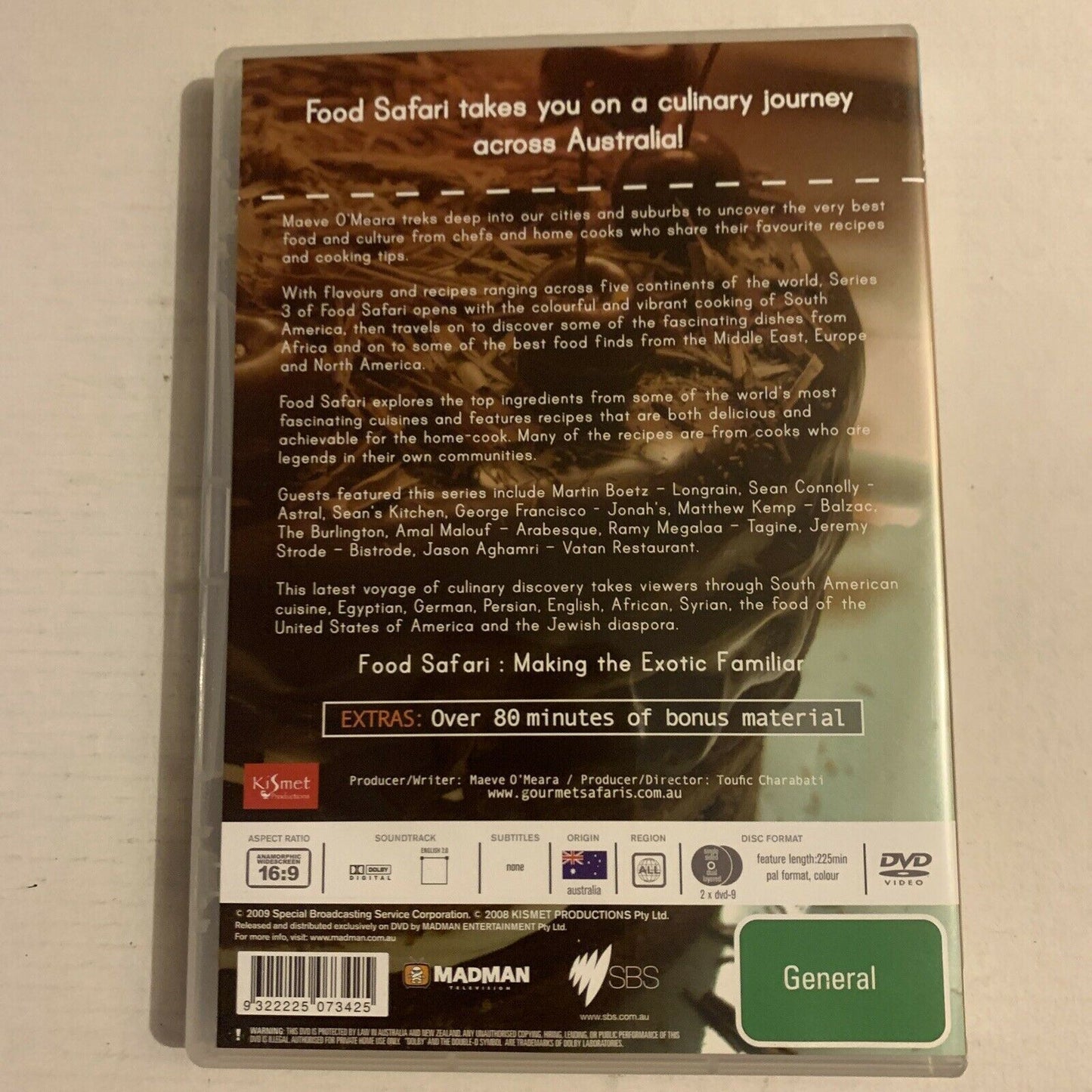 Food Safari with Maeve O'Meara: Series 3 (DVD, 2009, 2-Disc) All regions