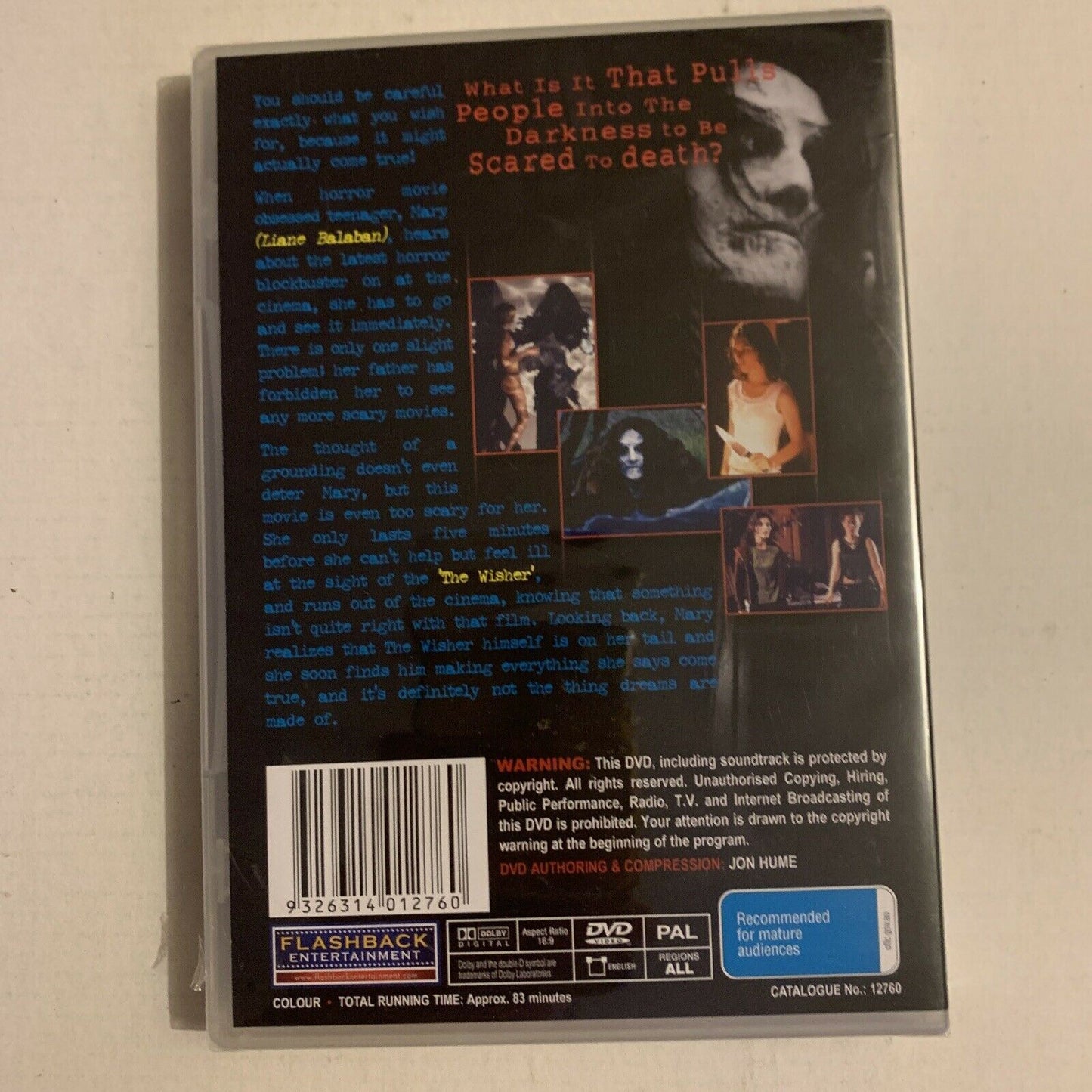 *New Sealed* The Wisher (DVD, 2002) Ron Silver, Liane Balaban. All Regions