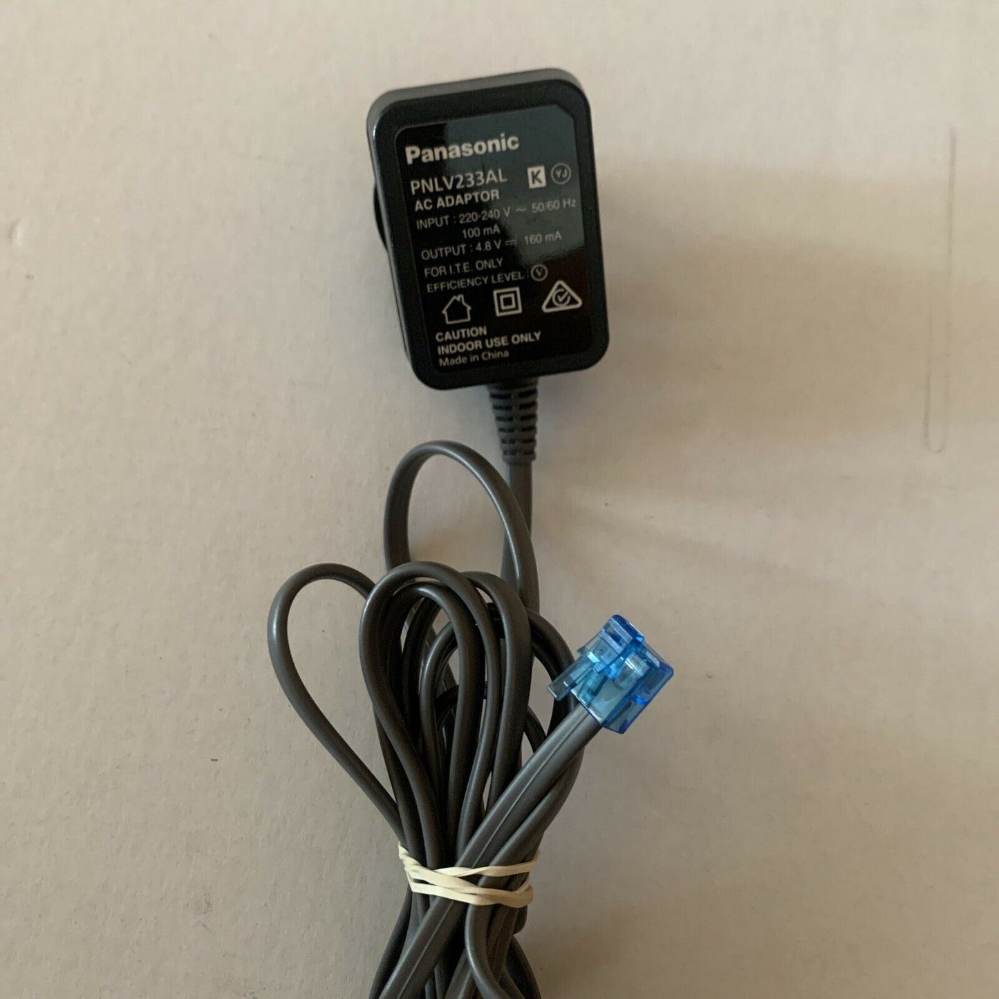 Genuine Panasonic PNLV233AL AC Adapter 4.8V 160mA For Home Phone