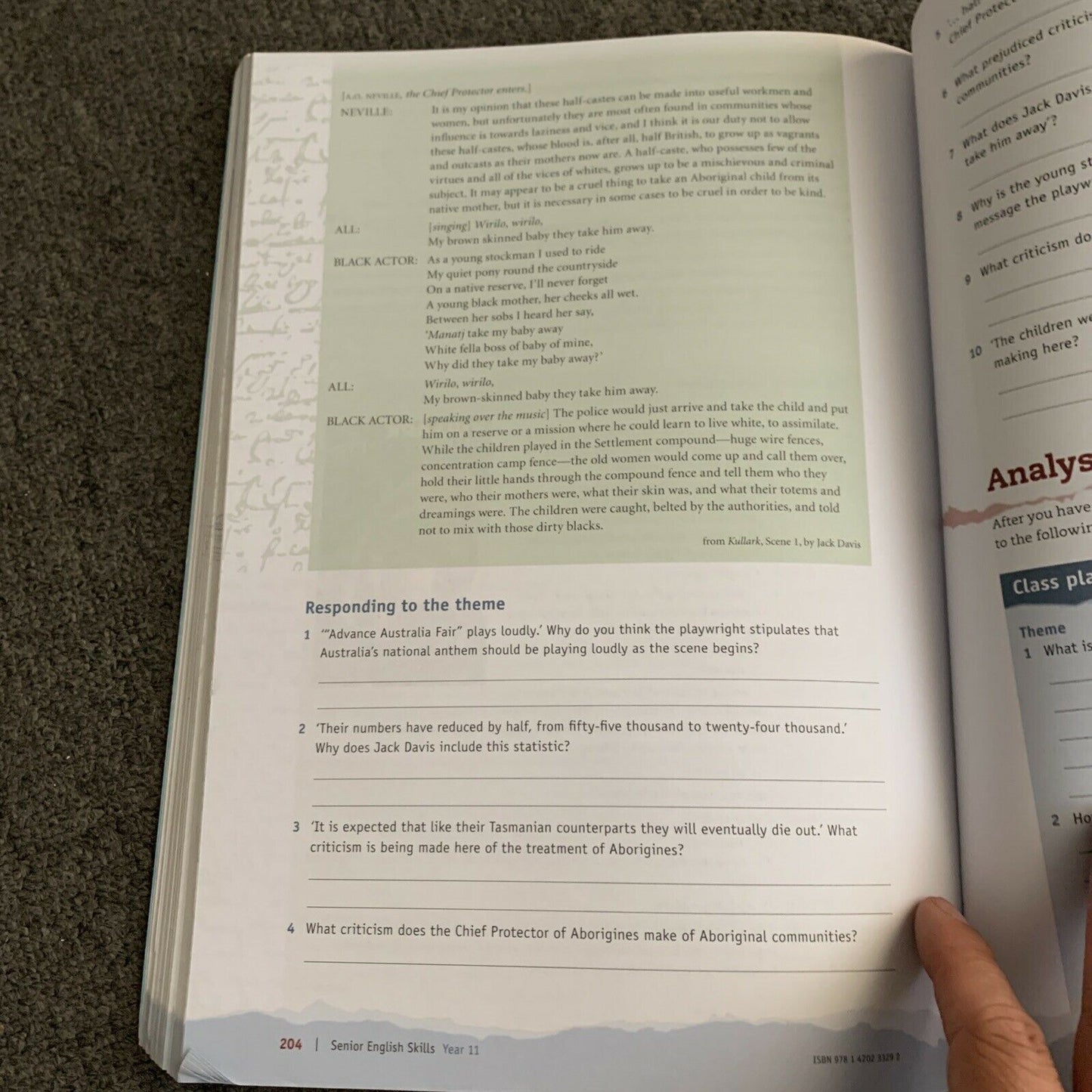Senior English Skills - Year 11 By Rex Sadler & Viv Winter 2014