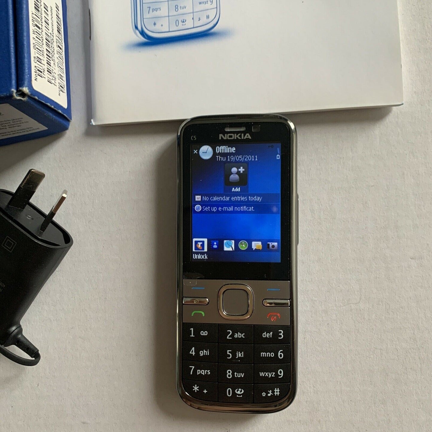 Nokia C5-00 5MP Mobile Phone *Telstra Network Locked*