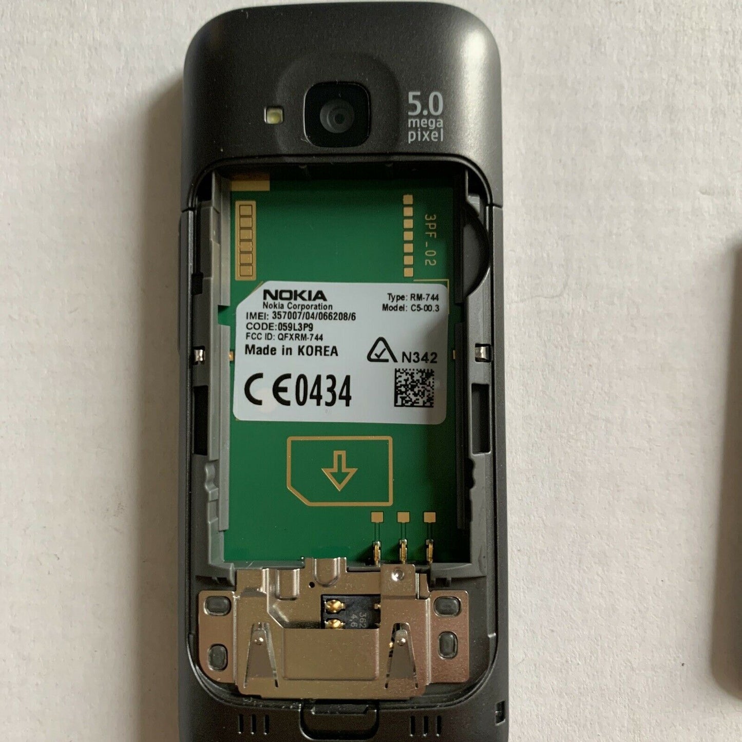 Nokia C5-00 5MP Mobile Phone *Telstra Network Locked*