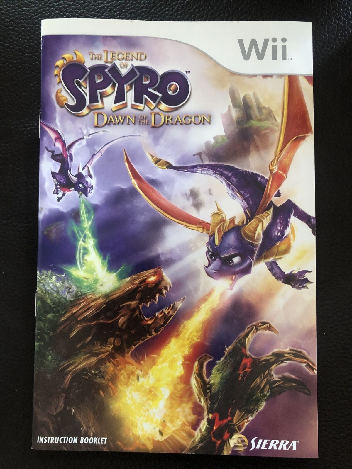 The Legend of Spyro: Dawn of the Dragon - Wii Game PAL w Manual
