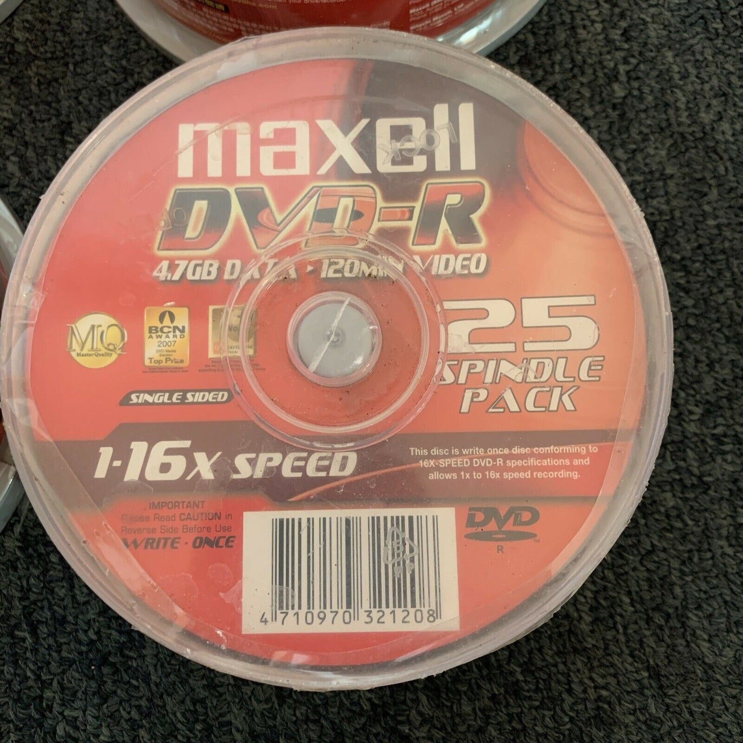 *New Sealed* 4x Maxell DVD-R Blank DVD X25 - 100 Total
