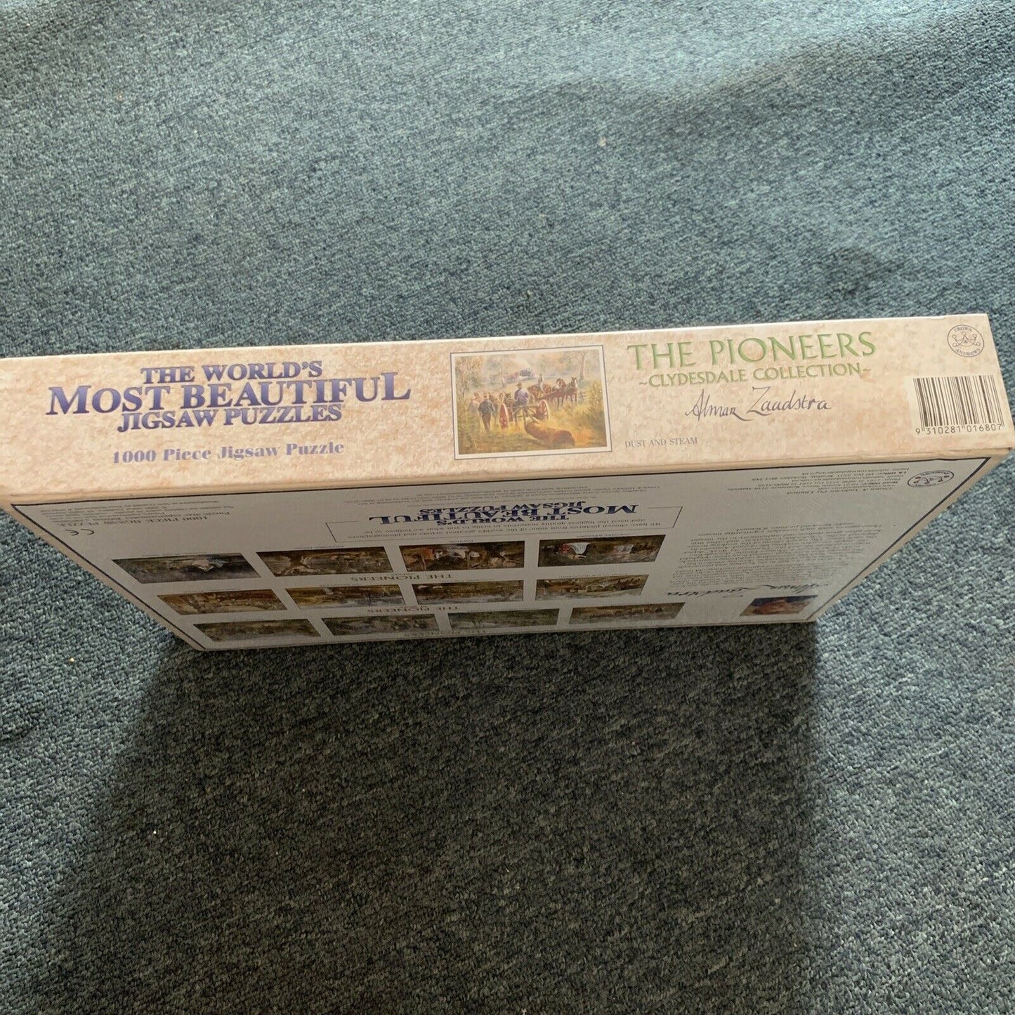 *New Sealed* Dust And Steam Alma Zaastra The Pioneers Collection - Jigsaw Puzzle