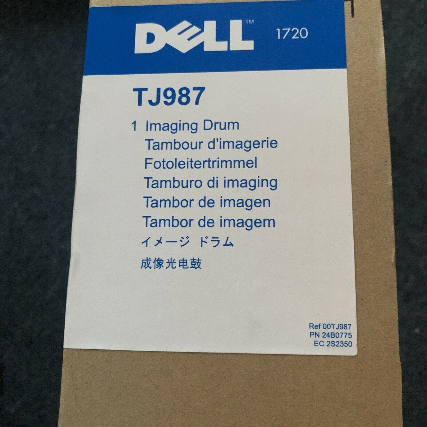 Genuine Dell Imaging Drum For 1720 1720N Printers TJ987