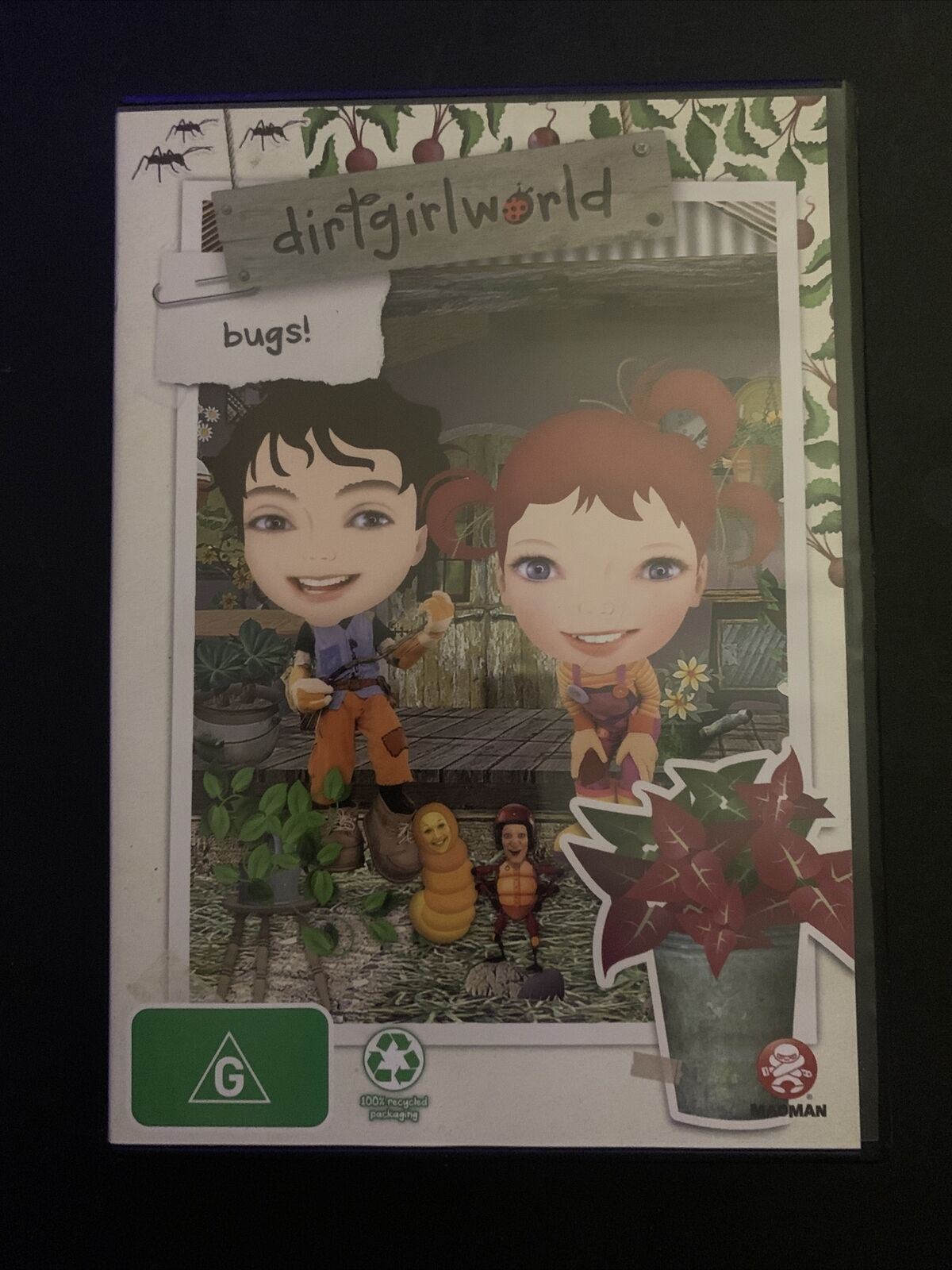 Dirtgirlworld - Bugs! (DVD) Madman Animation. Region 4