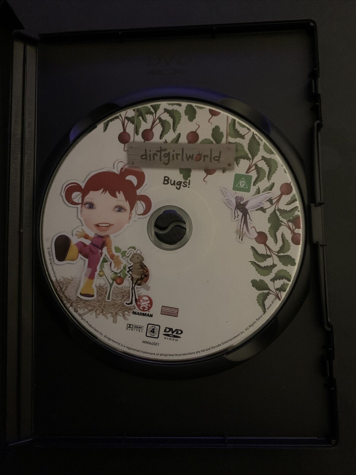 Dirtgirlworld - Bugs! (DVD) Madman Animation. Region 4