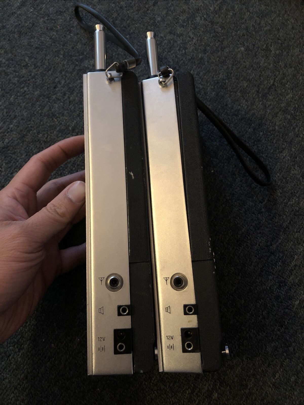 2x Vintage Sideband Electronics NC-310 Handheld Transceiver - Doesn't turn on