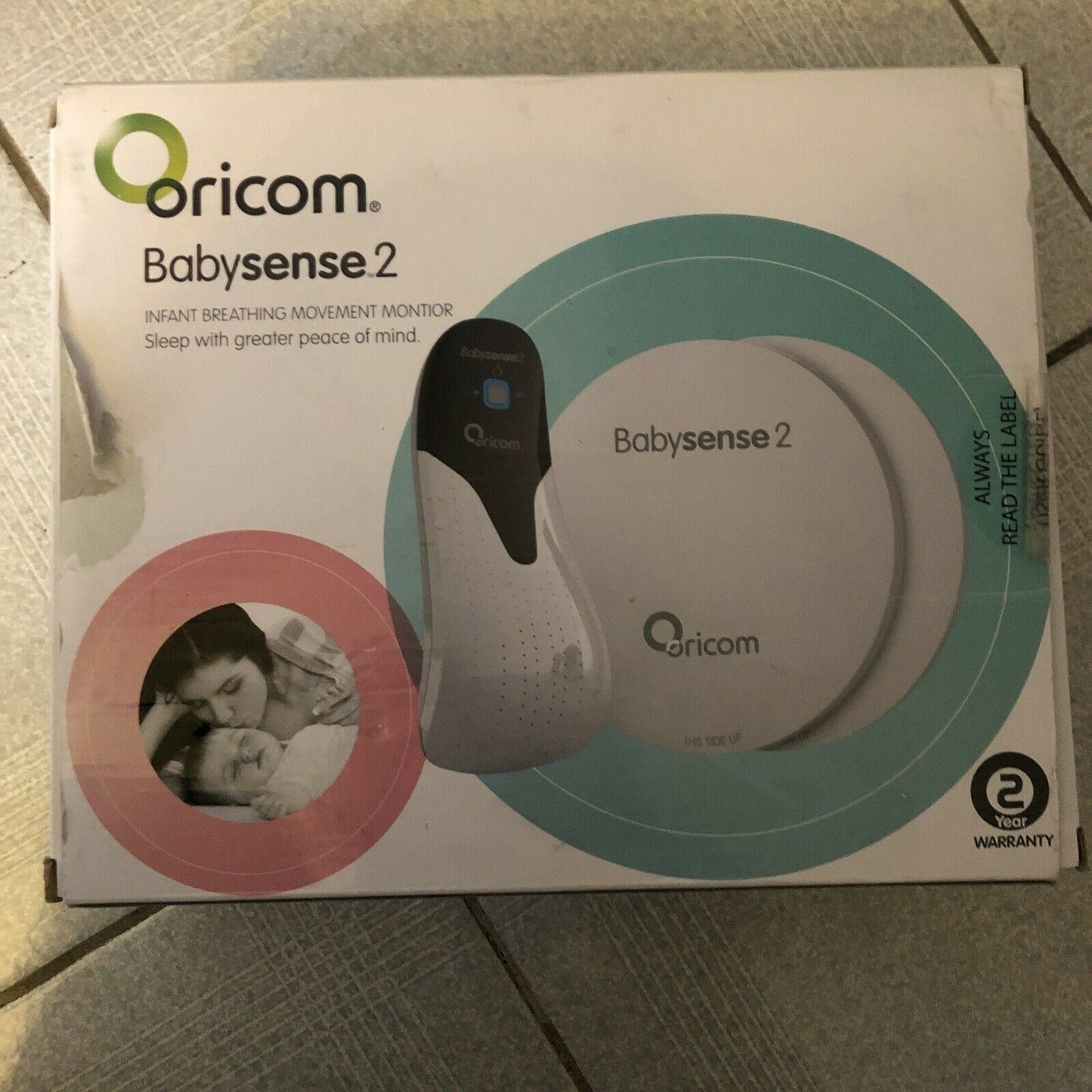 Oricom Babysense 2 Infant Breathing Movement Monitor