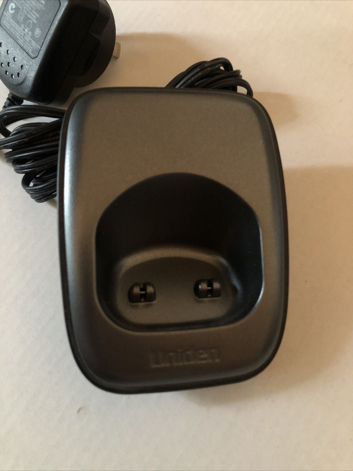 Genuine Uniden Cordless Telephone Charger & AAD-600S(M) AC Adapter 9v 210mA