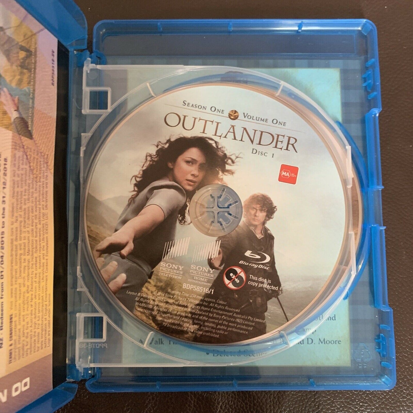 Outlander : Season 1 : Volume 1 (Blu-ray, 2018, 2-Disc Set)