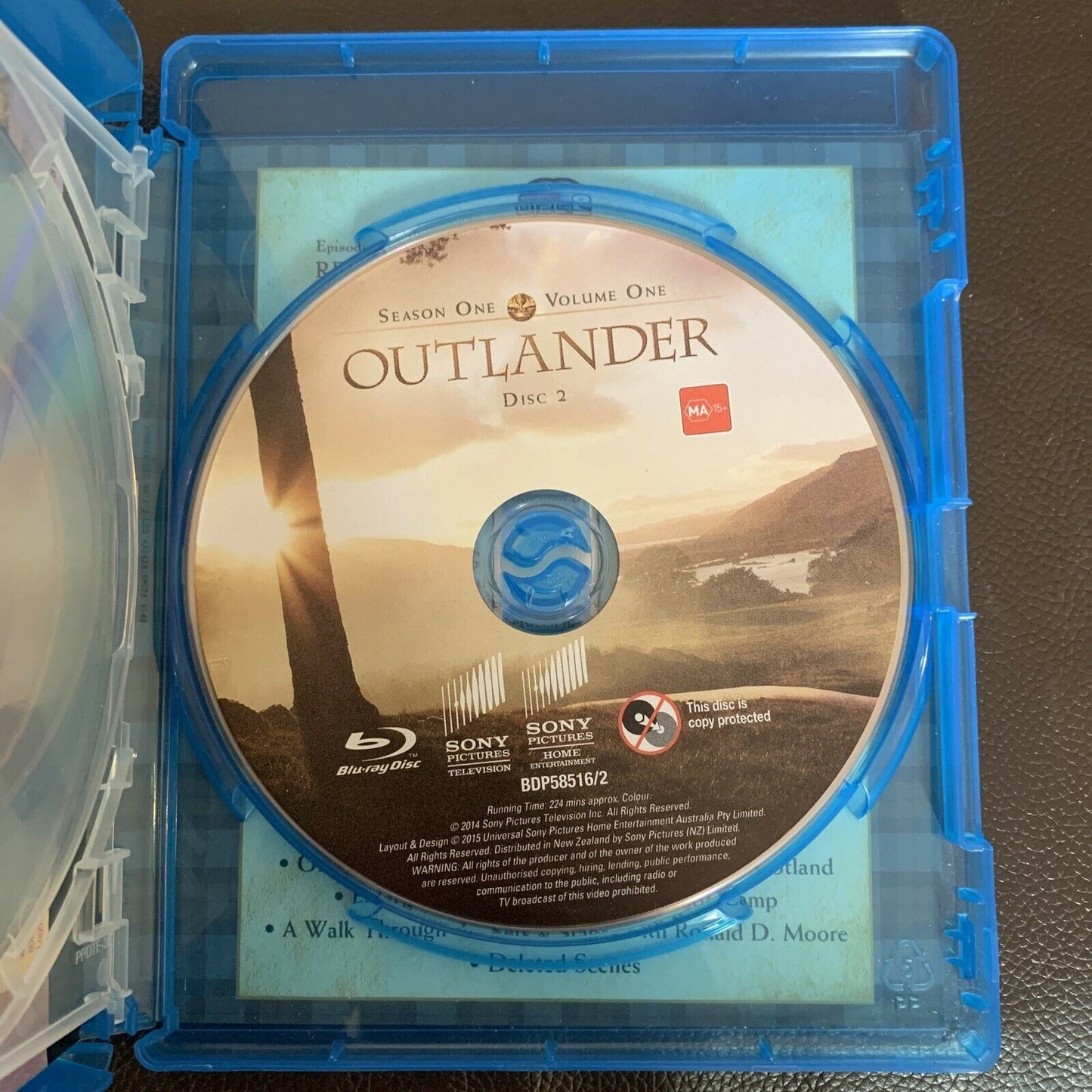 Outlander : Season 1 : Volume 1 (Blu-ray, 2018, 2-Disc Set)