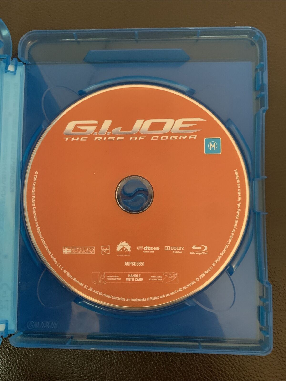 G.I. Joe - The Rise of Cobra (Blu-ray, 2009) Channing Tatum, Dennis Quaid