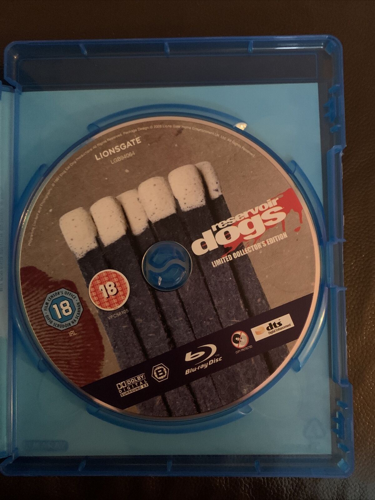 Reservoir Dogs (Blu-ray, 1992) Harvey Keitel, Tim Roth, Steve Buscemi. Region B