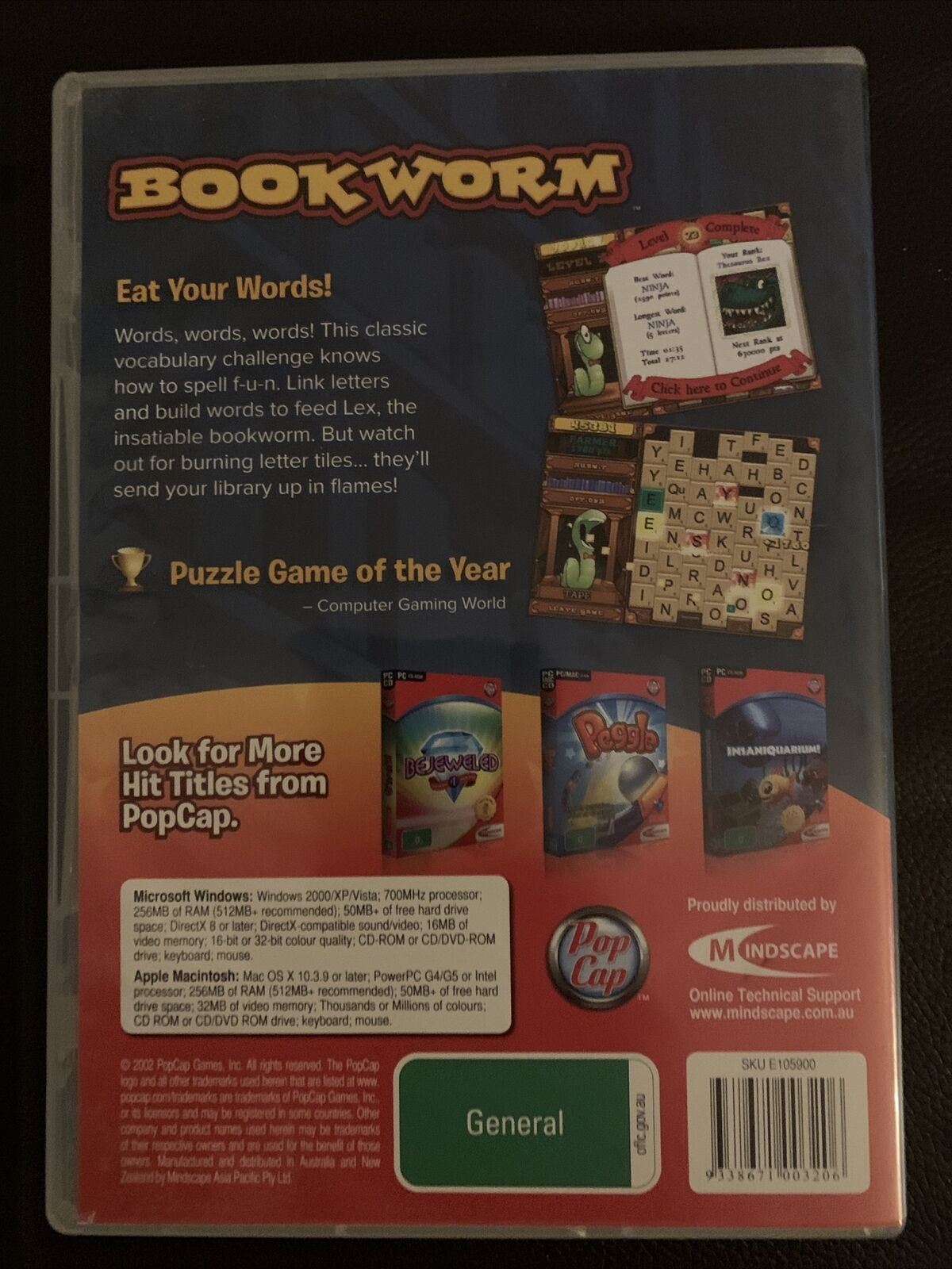 Bookworm Play - PC Windows/MAC Game
