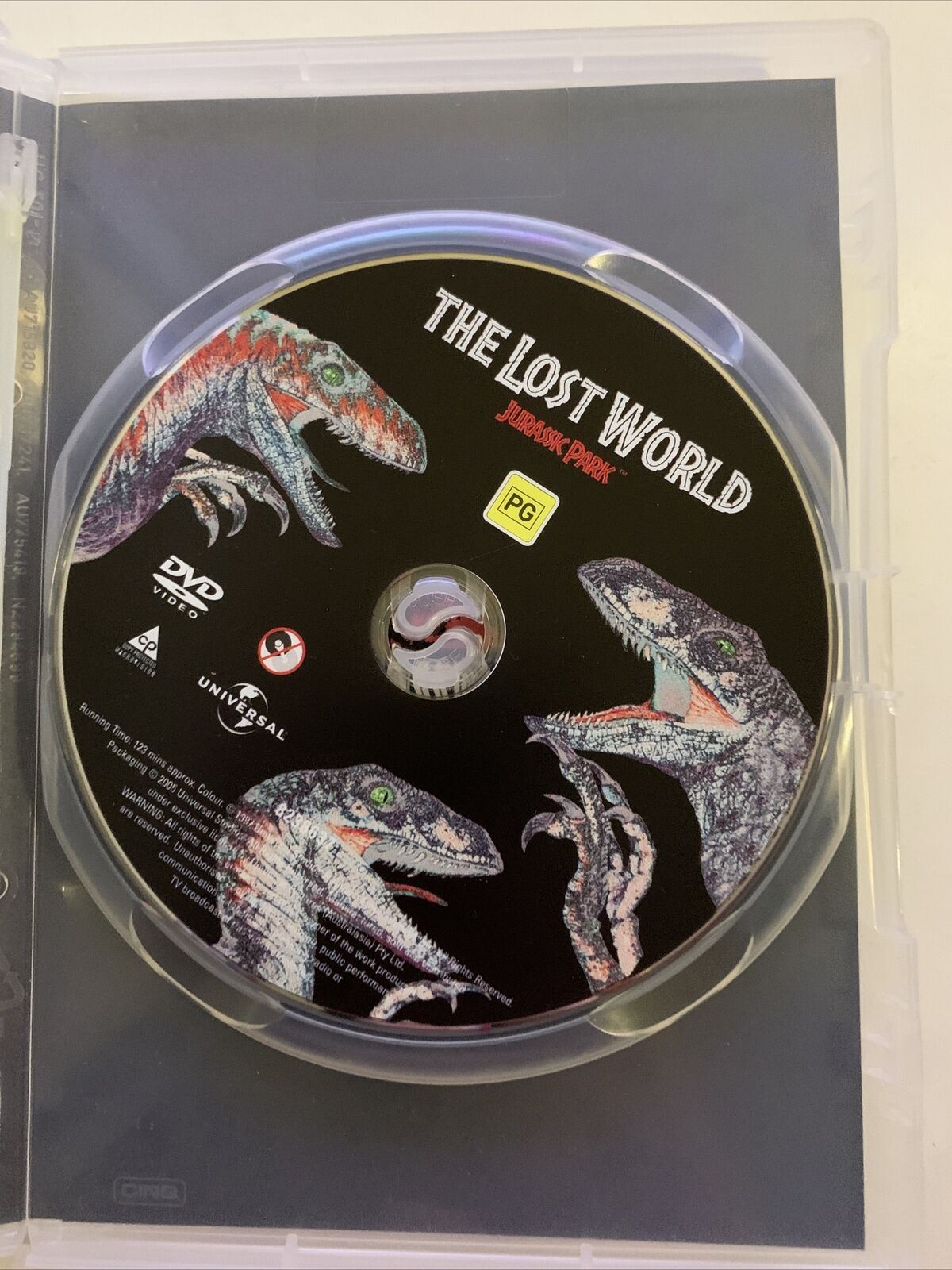 Jurassic Park / The Lost World (DVD, 2-Disc Set) Steven Spielberg Film. Region 4