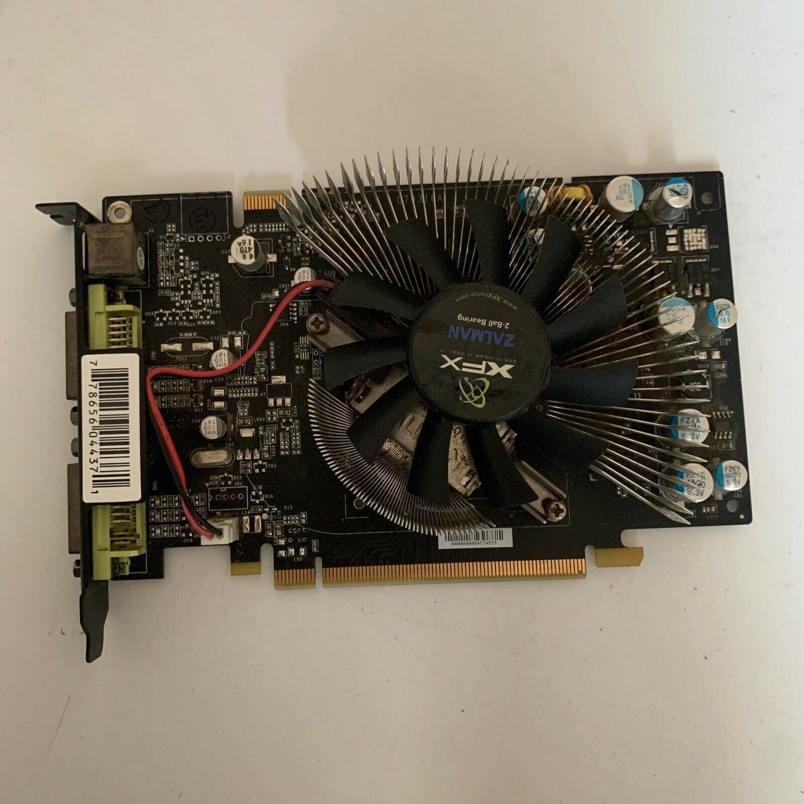 XFX GeForce 8600GT 256MB DDR3 XXX with Zalman Fans PCI express x16 Dua –  Retro Unit