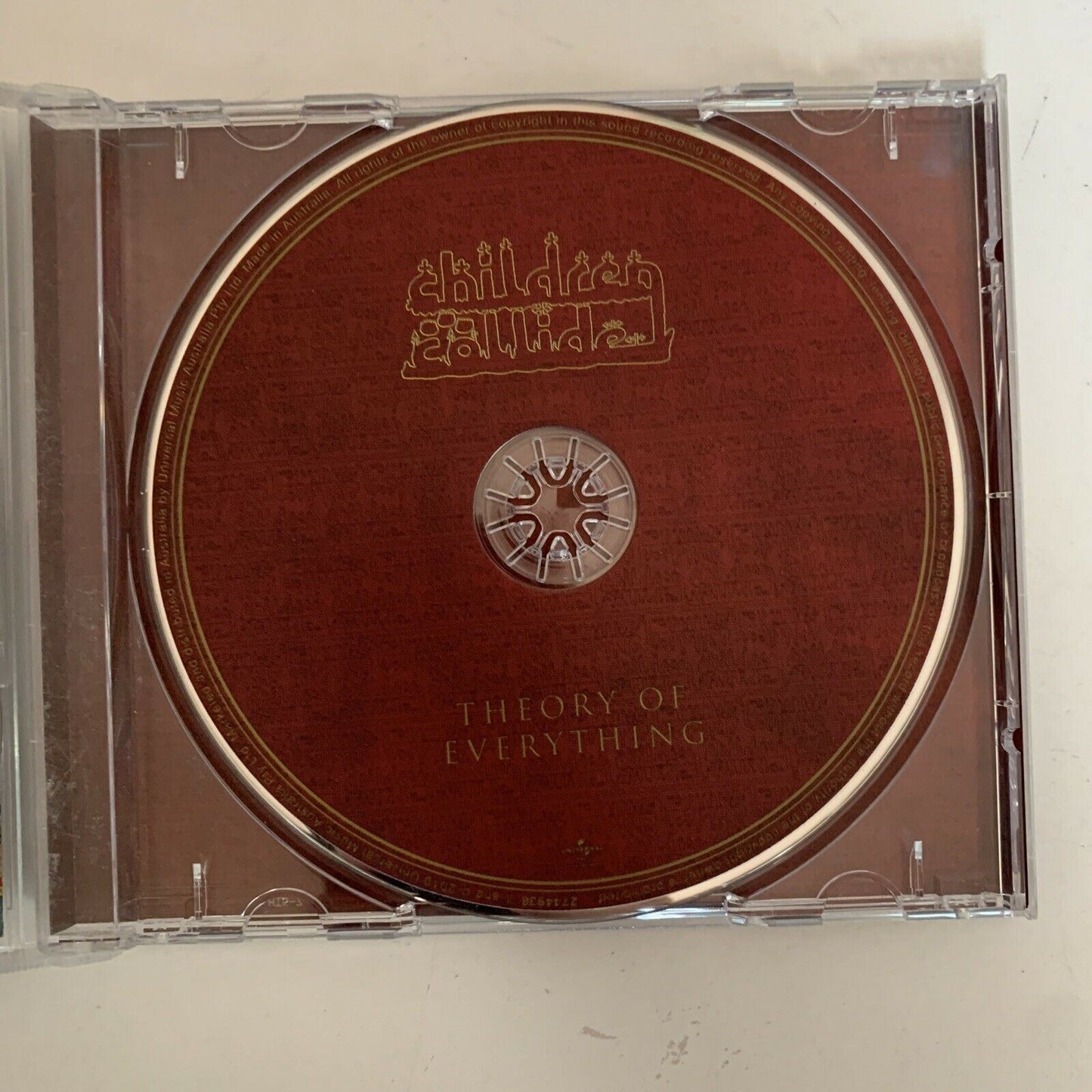 Children Collide – Theory Of Everything (CD, 2010, Universal) Album