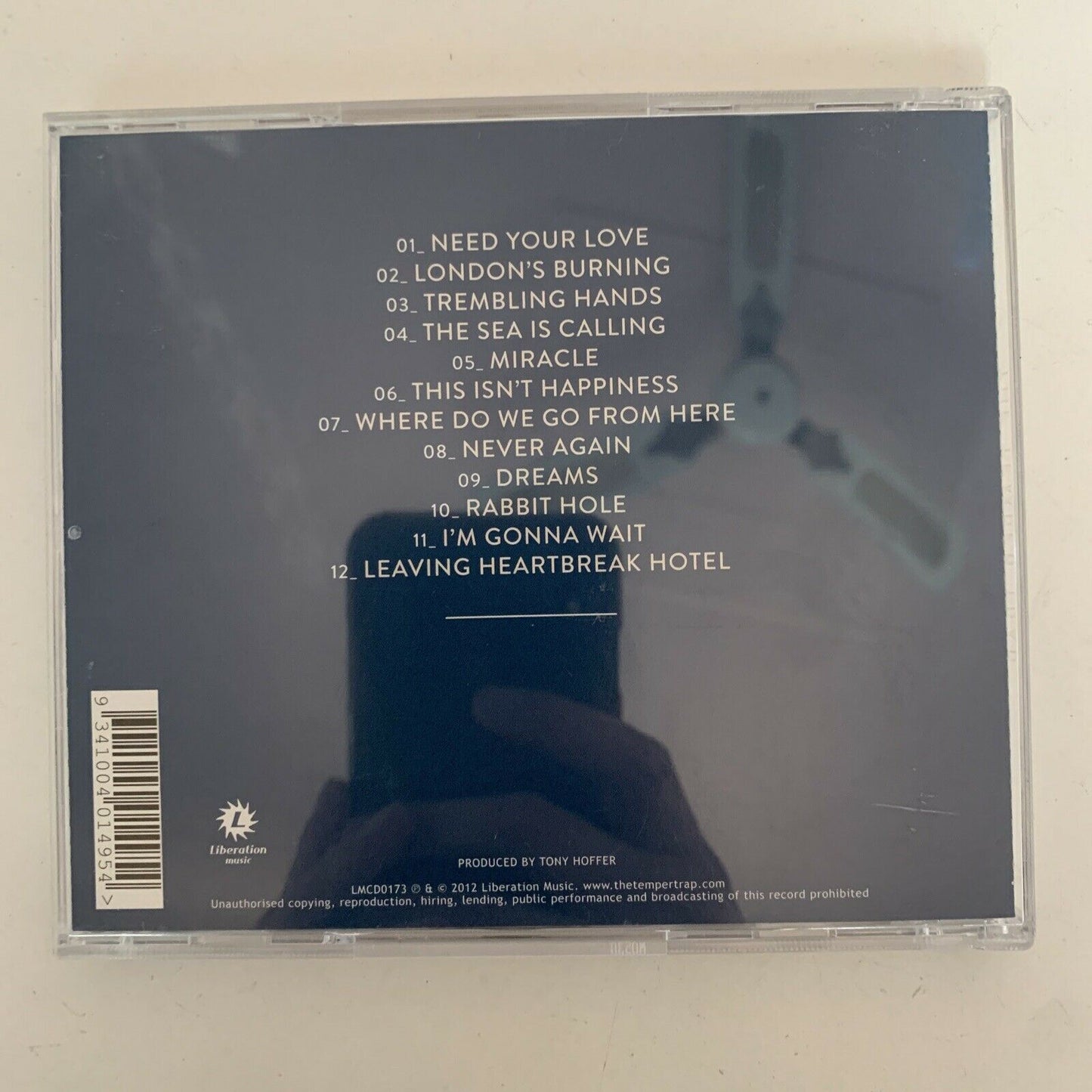 THE TEMPER TRAP - The Temper Trap (CD) Album