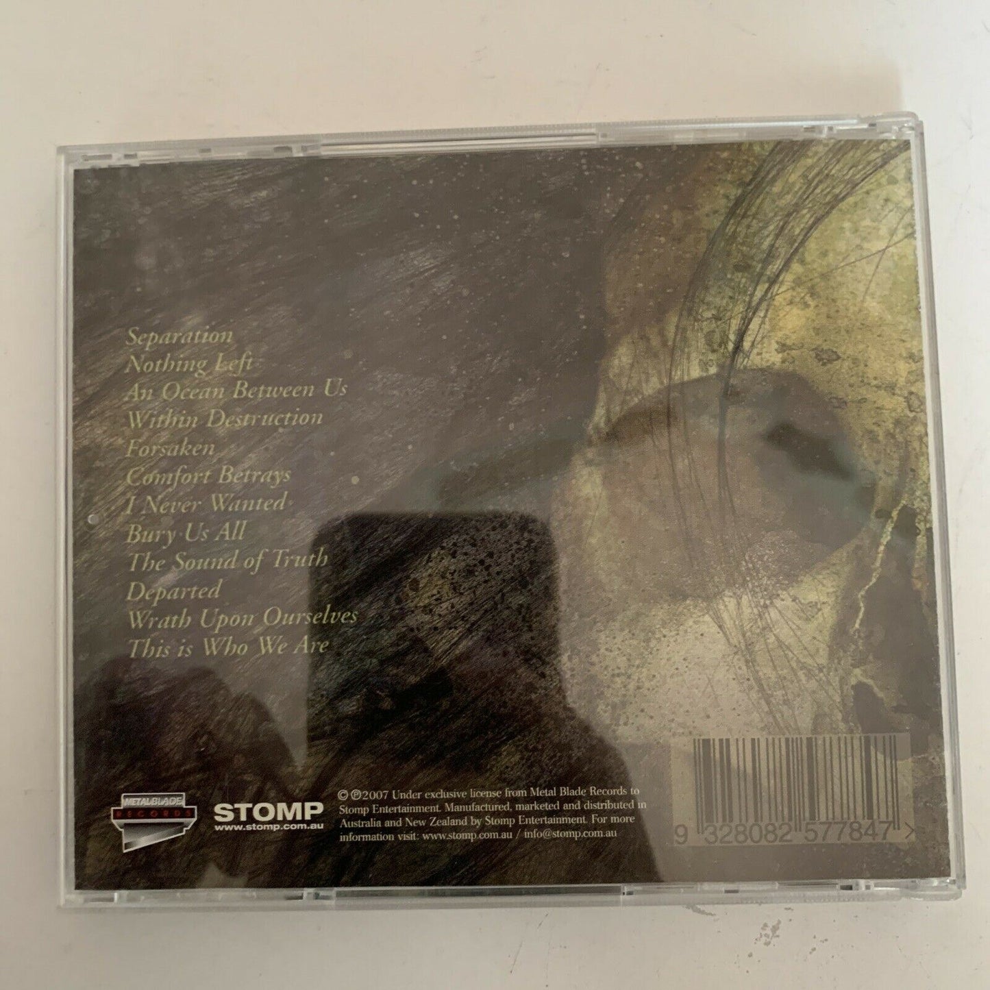 As I Lay Dying – An Ocean Between Us (CD, 2007) Album