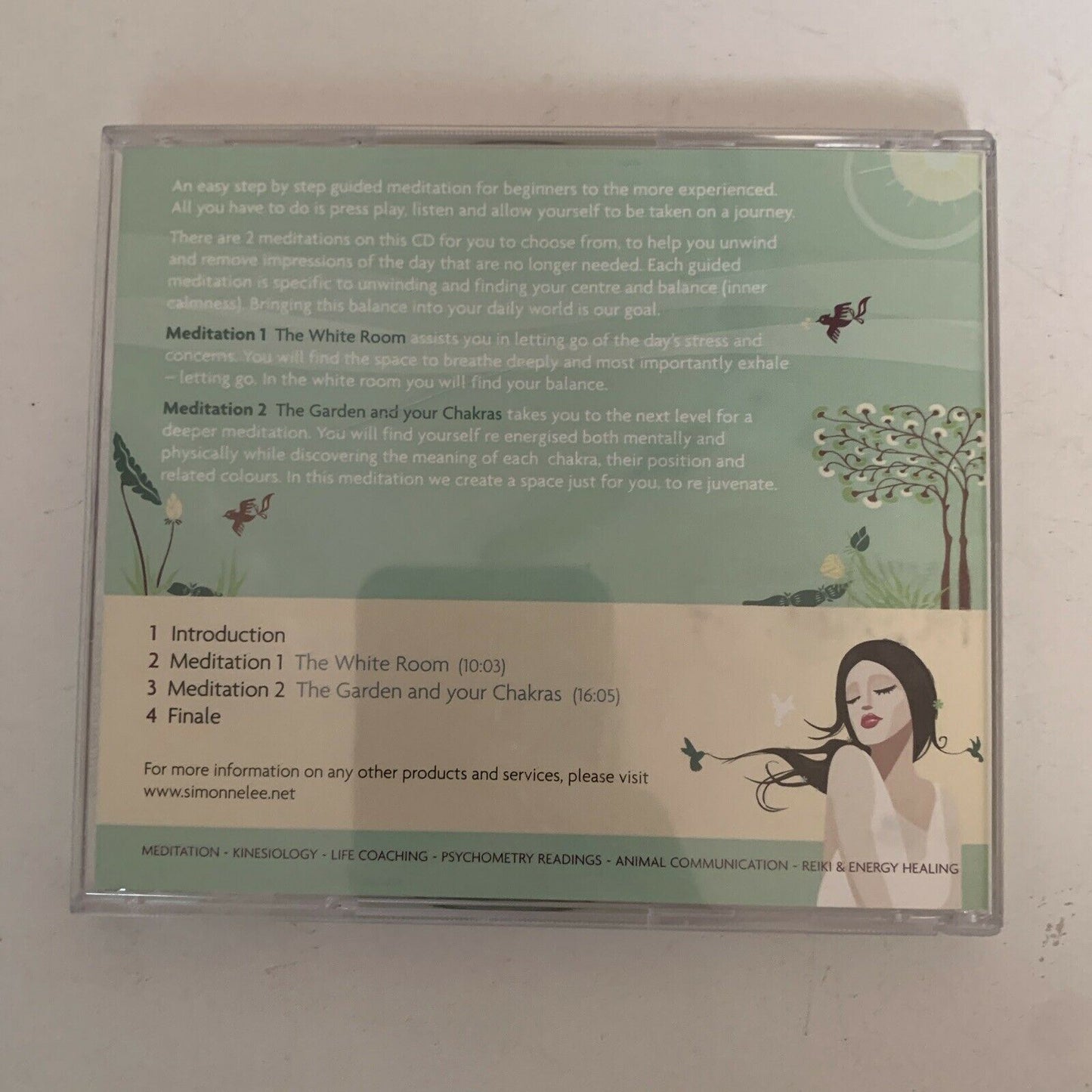 Meditation Series 1 With Simonne Lee CD Album - Step by Step Guide