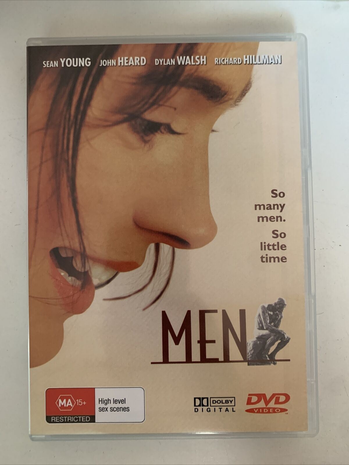 Men (DVD, 1997) Sean Young, Dylan Walsh, Robert Lujan. Region 4 – Retro Unit