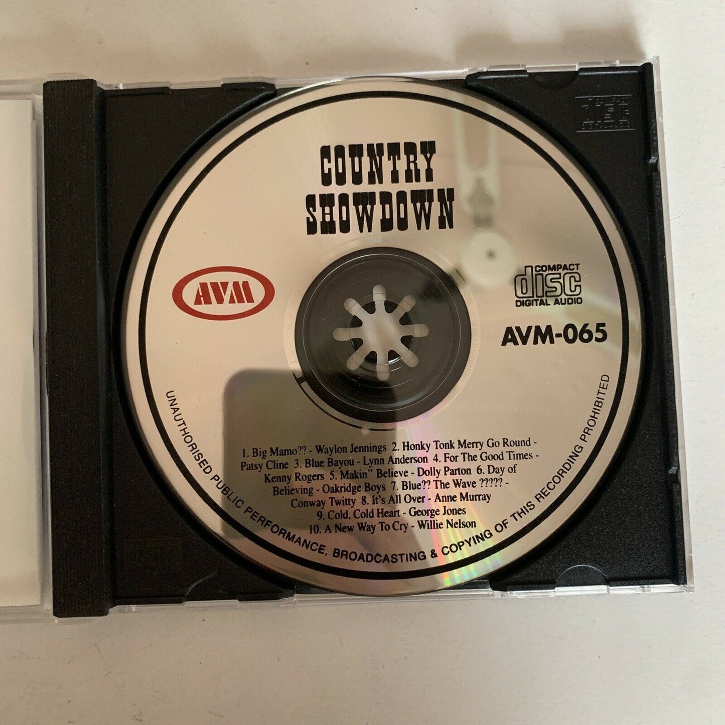 Country Showdown (CD, Album) Waylon Jennings, Dolly Parton, Kenny Rogers...