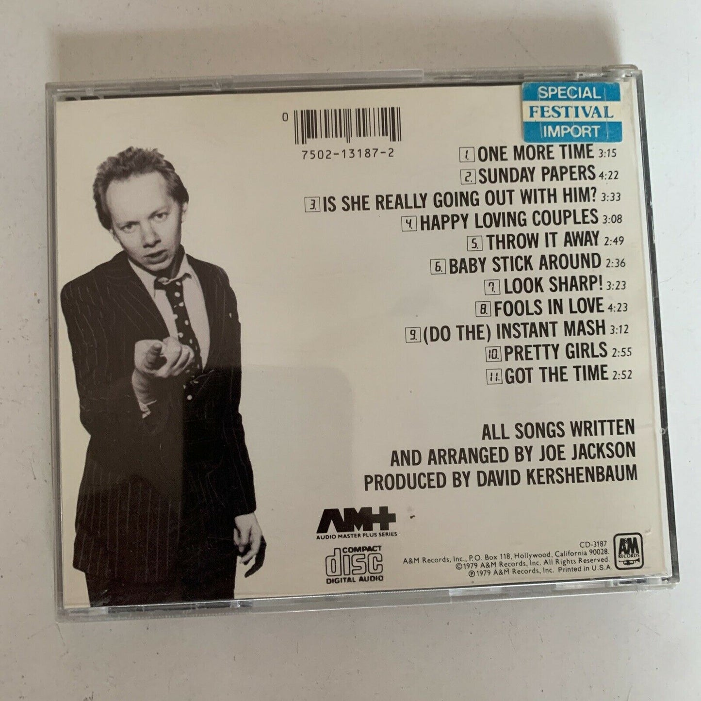 Joe Jackson – Look Sharp! (CD, 1979) Album