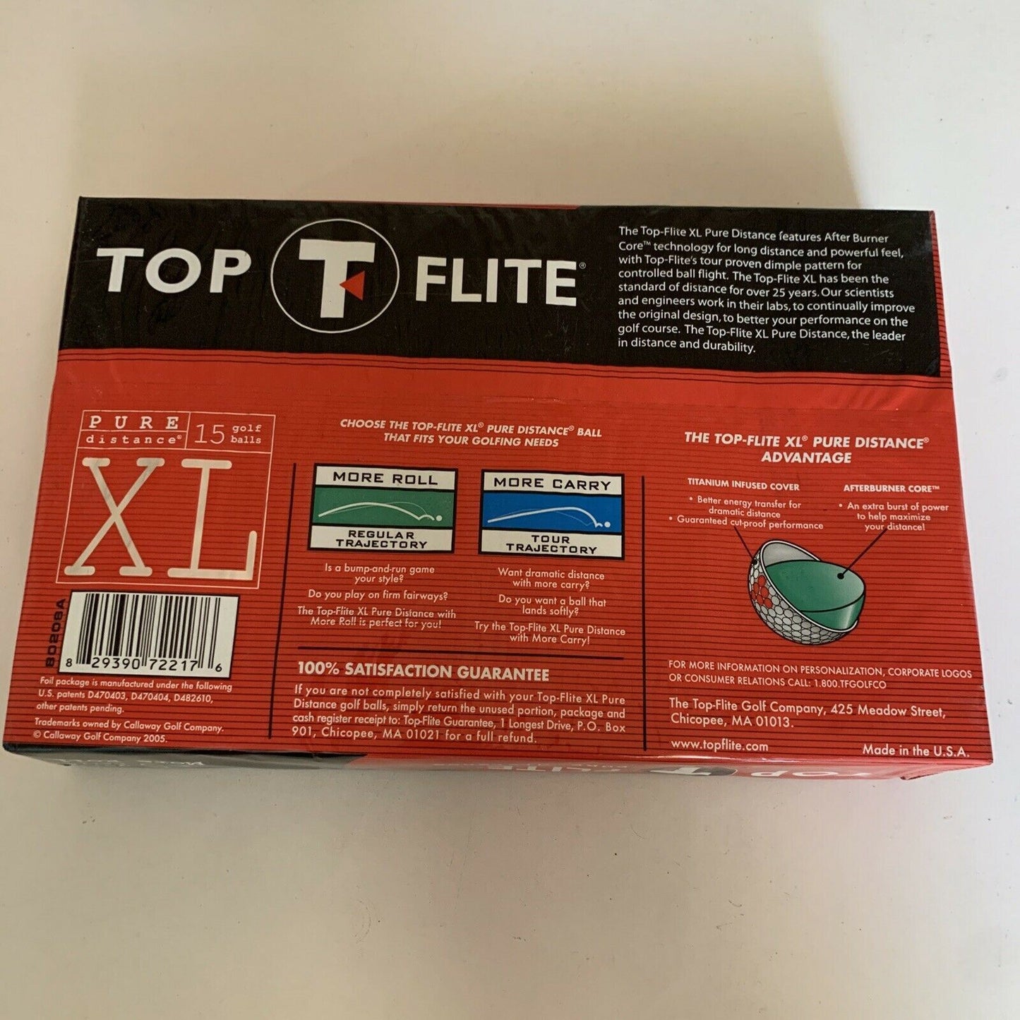 15 PK Top Flite XL Pure Distance Golf Balls