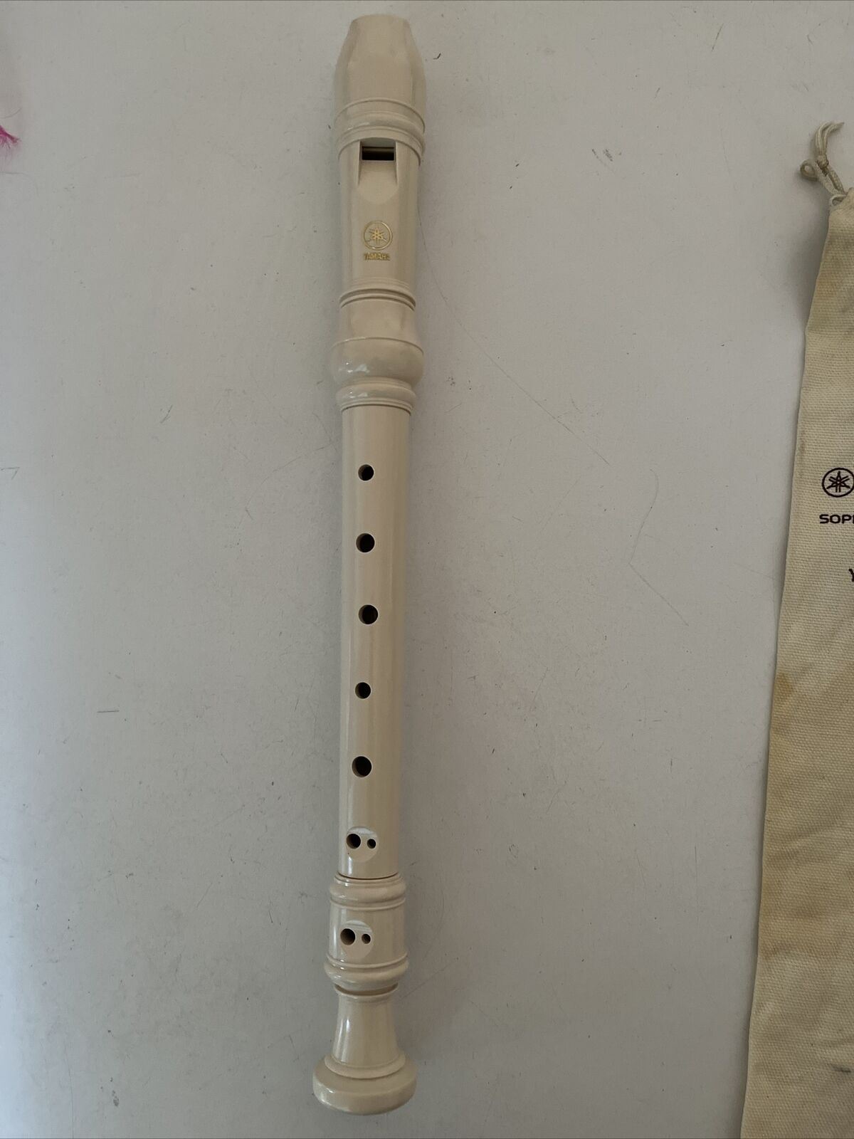 Yamaha Recorder Soprano / Descant Baroque YRS-24B School Music + extra recorder