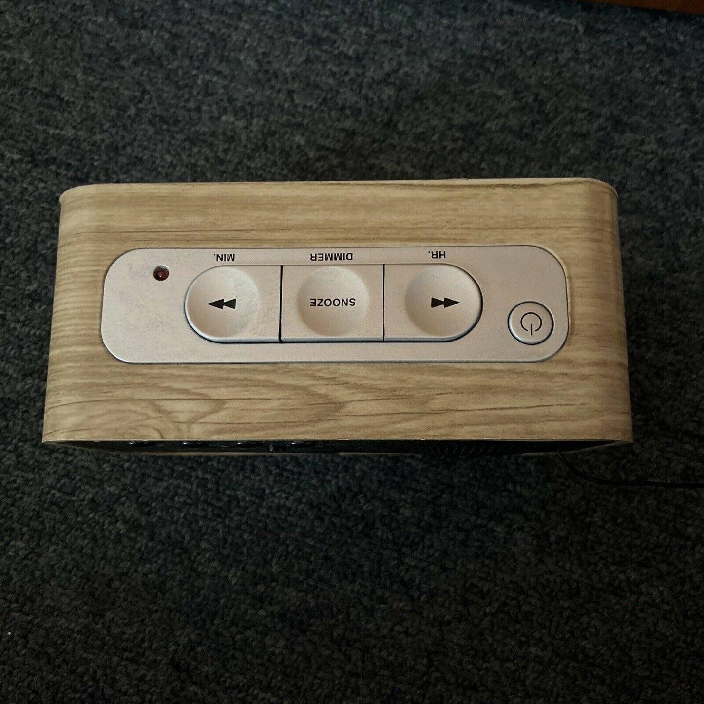 Home & Co Wood Clock Radio CR-668PL