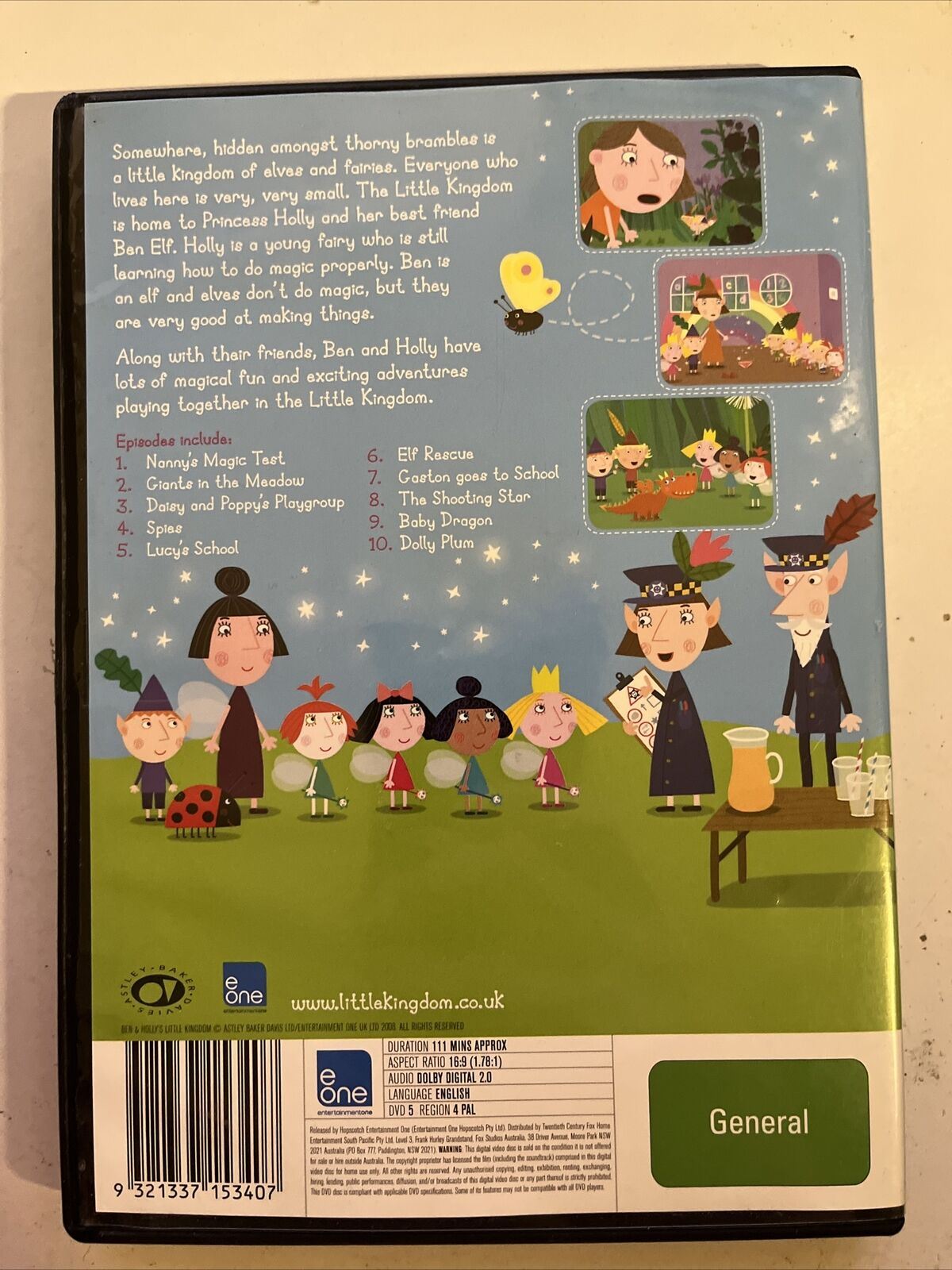 Ben And Holly's Little Kingdom - Holly's Magic Wand + The Magic Test (DVD, 2014)