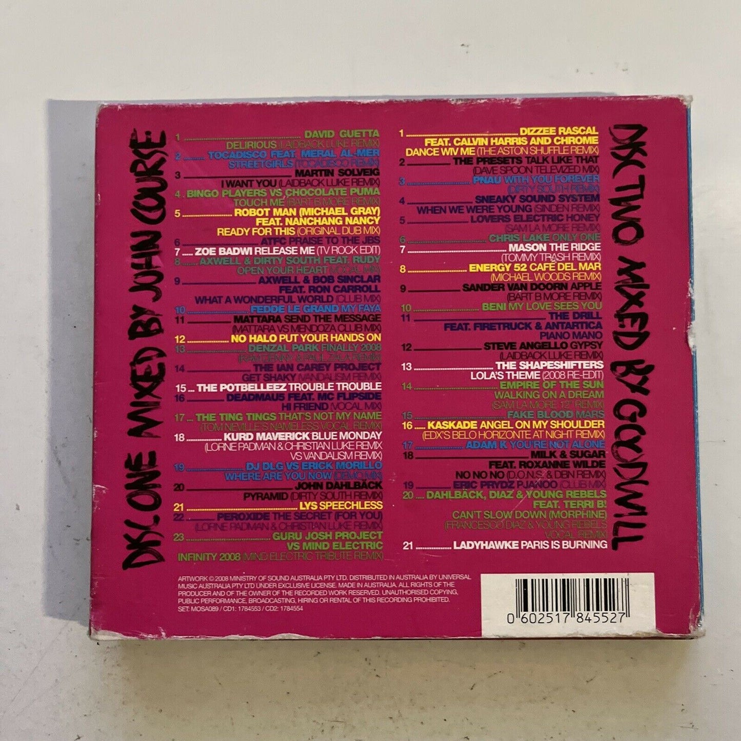 Ministry Of Sound - The 2009 Annual (CD, 2 Disc Boxed Set)