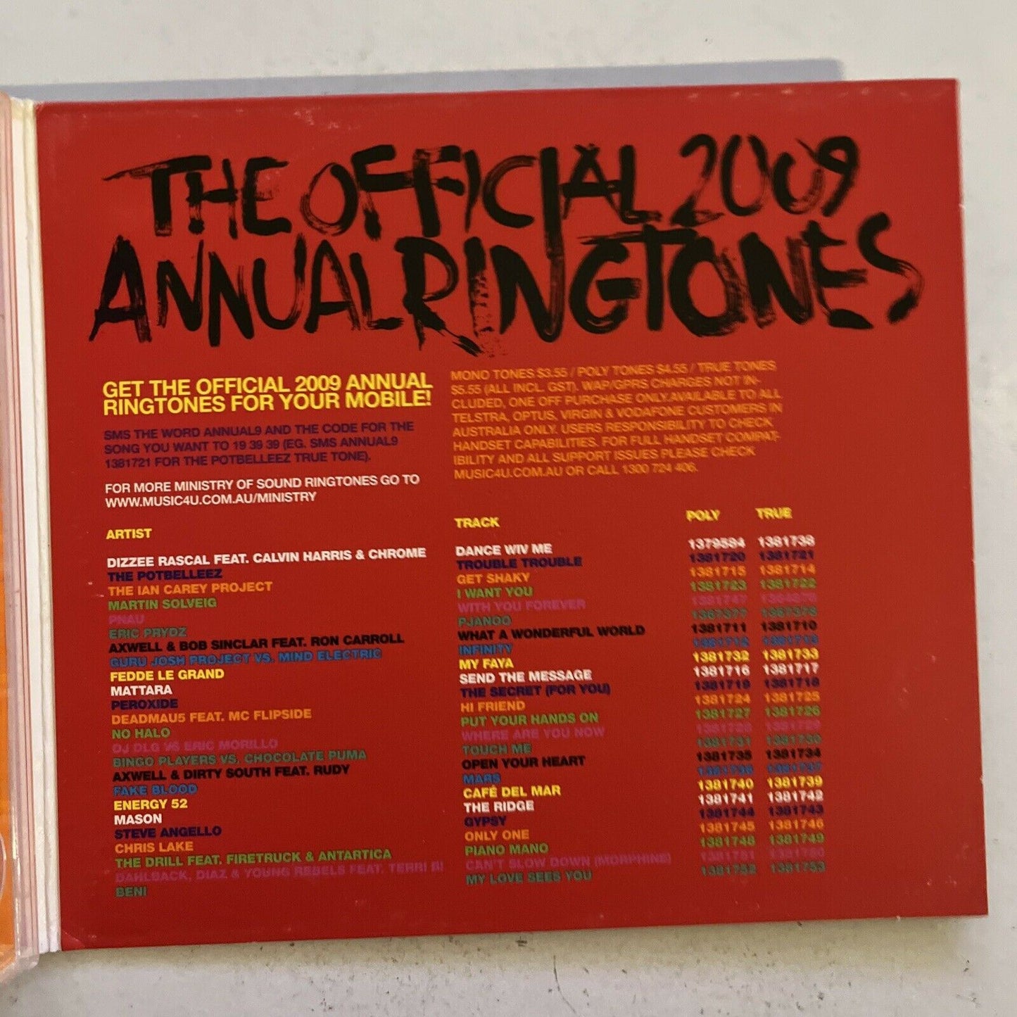 Ministry Of Sound - The 2009 Annual (CD, 2 Disc Boxed Set)