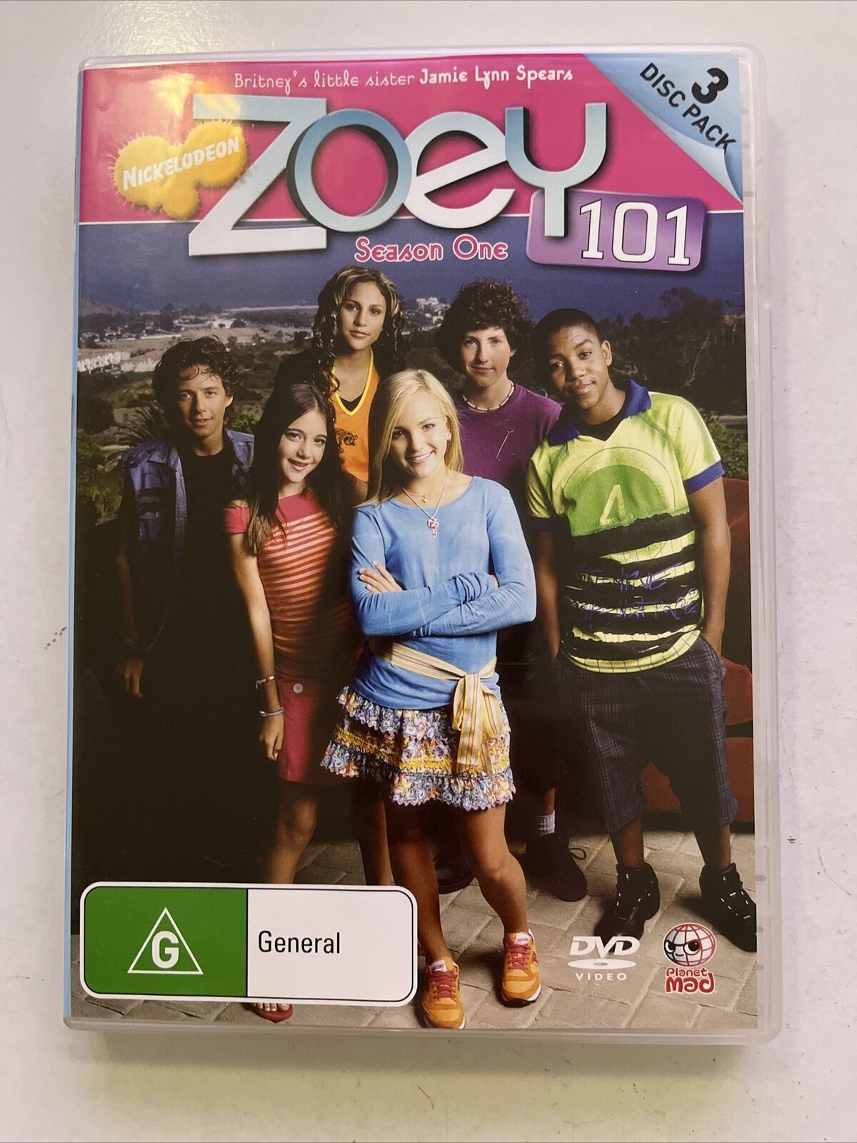 Zoey 101 : The Complete Season 1 & 2 (DVD, 2005) Jamie Lynn Spears. Region 4